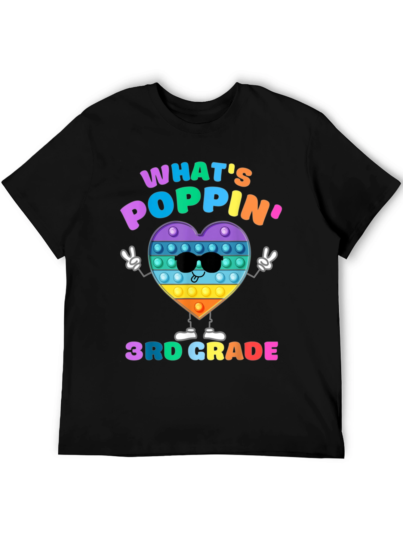Whats Poppin 3rd Grade T-Shirt