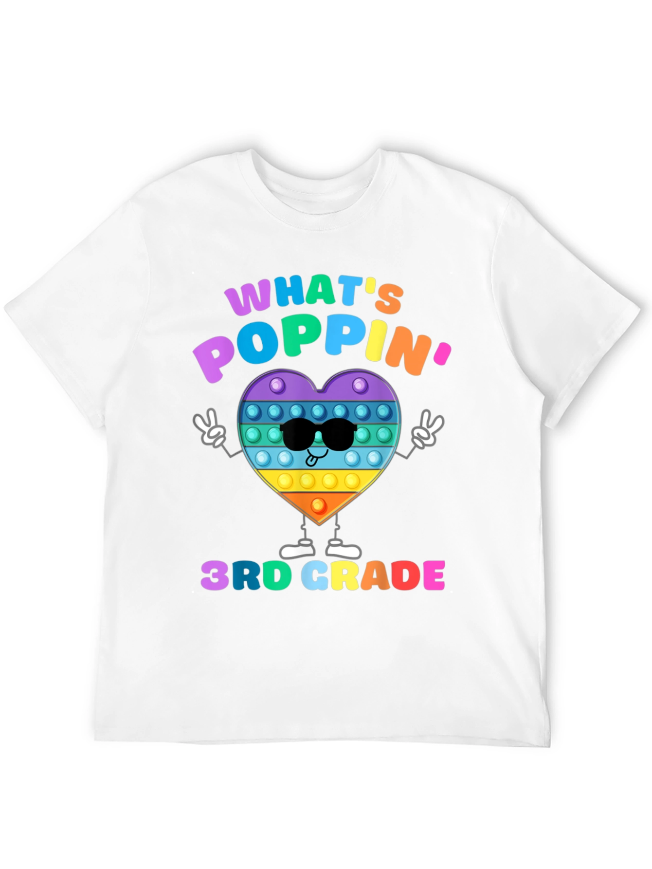 Whats Poppin 3rd Grade T-Shirt