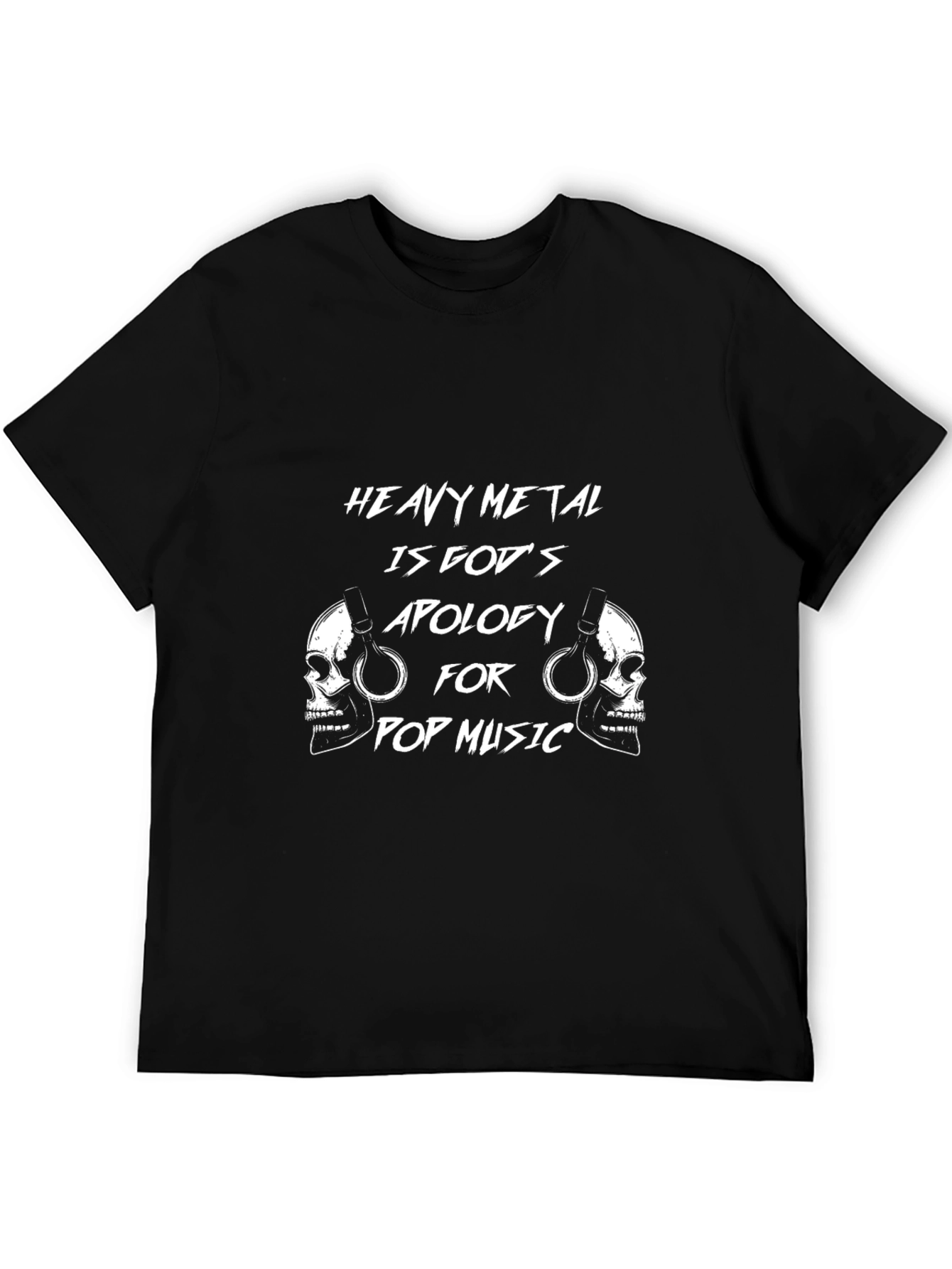 Heavy Metal Gods Apology Graphic Tee