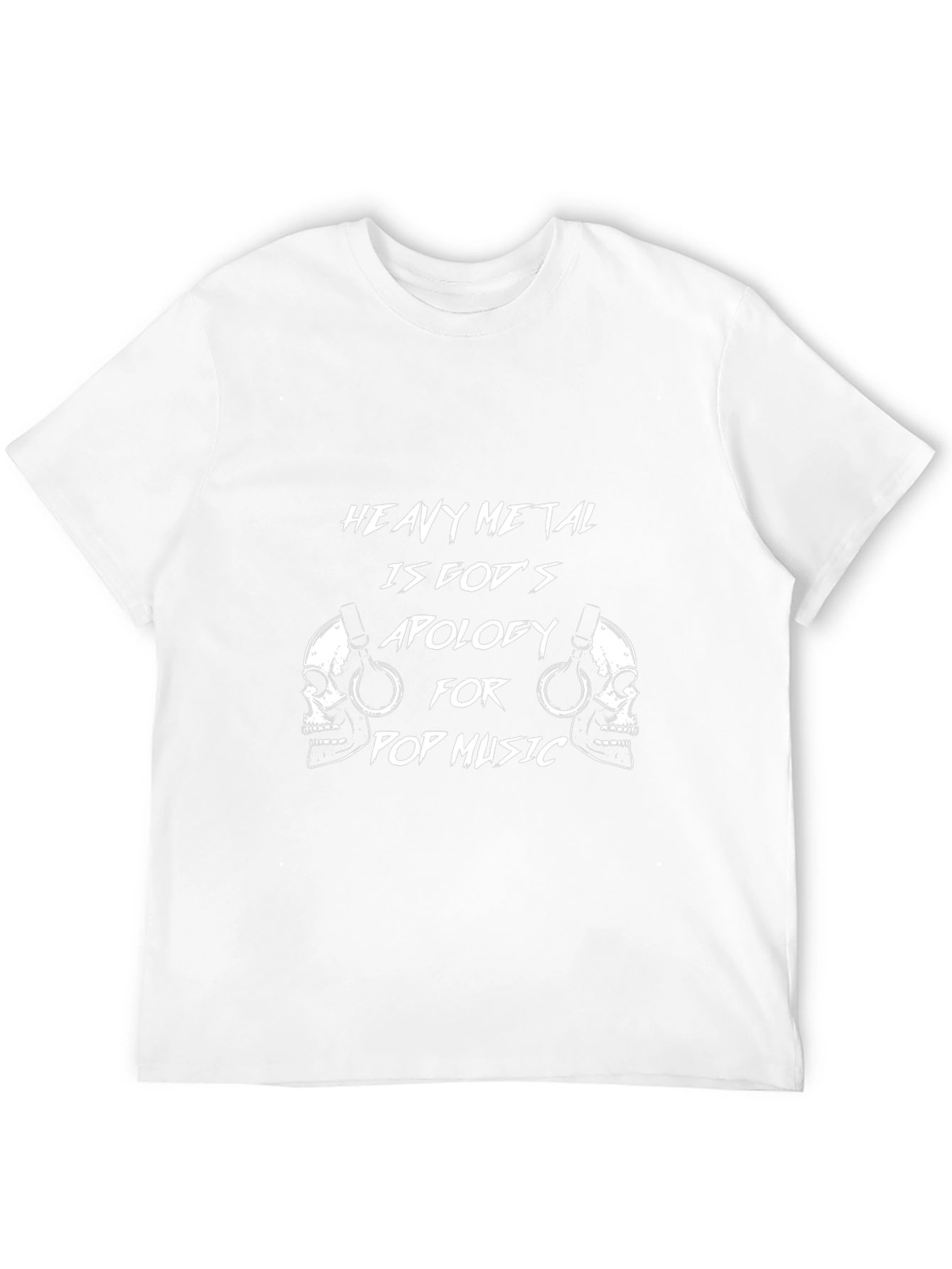 Heavy Metal Gods Apology Graphic Tee
