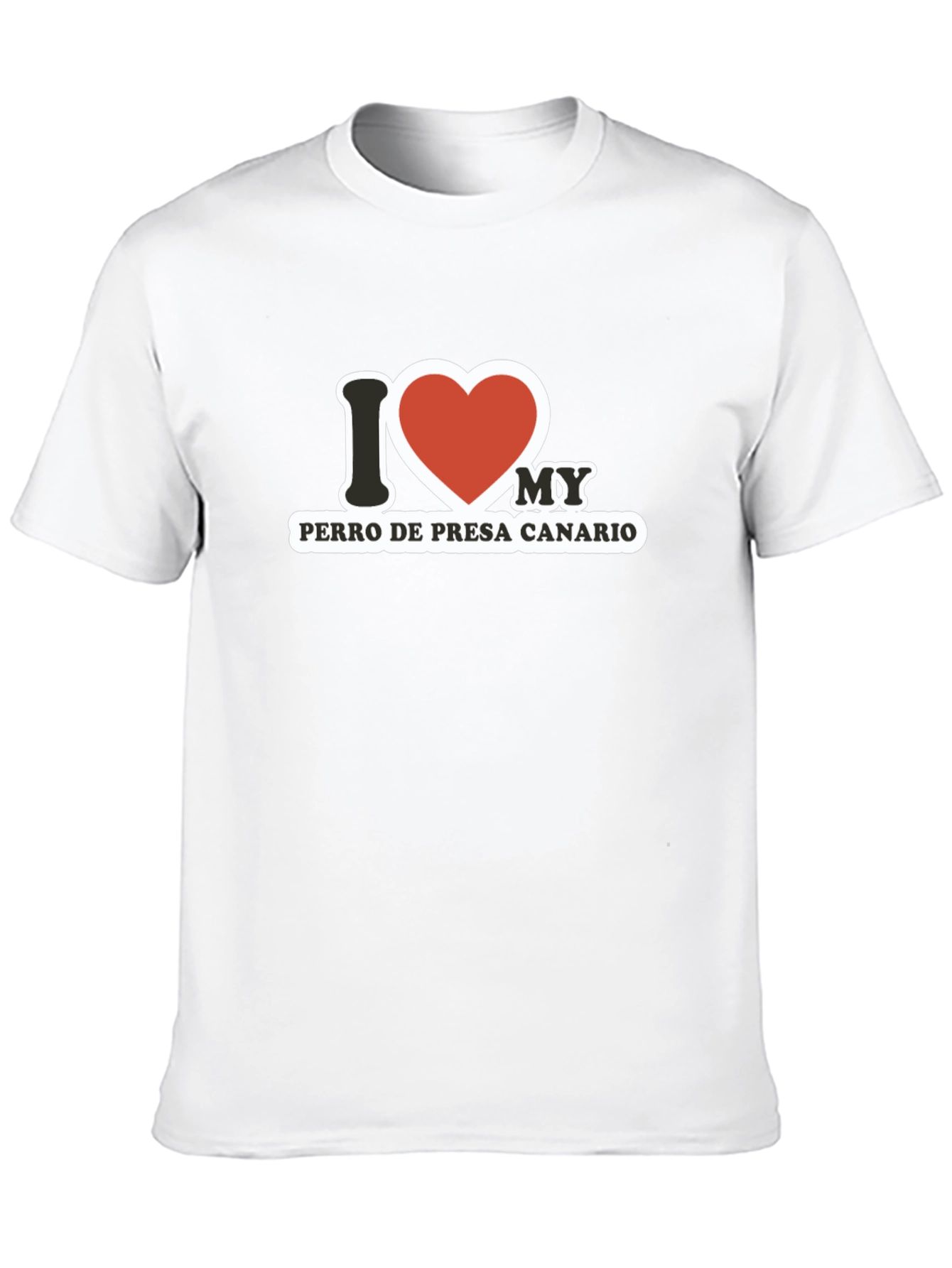 I Love My Perro De Presa Canario T-Shirt