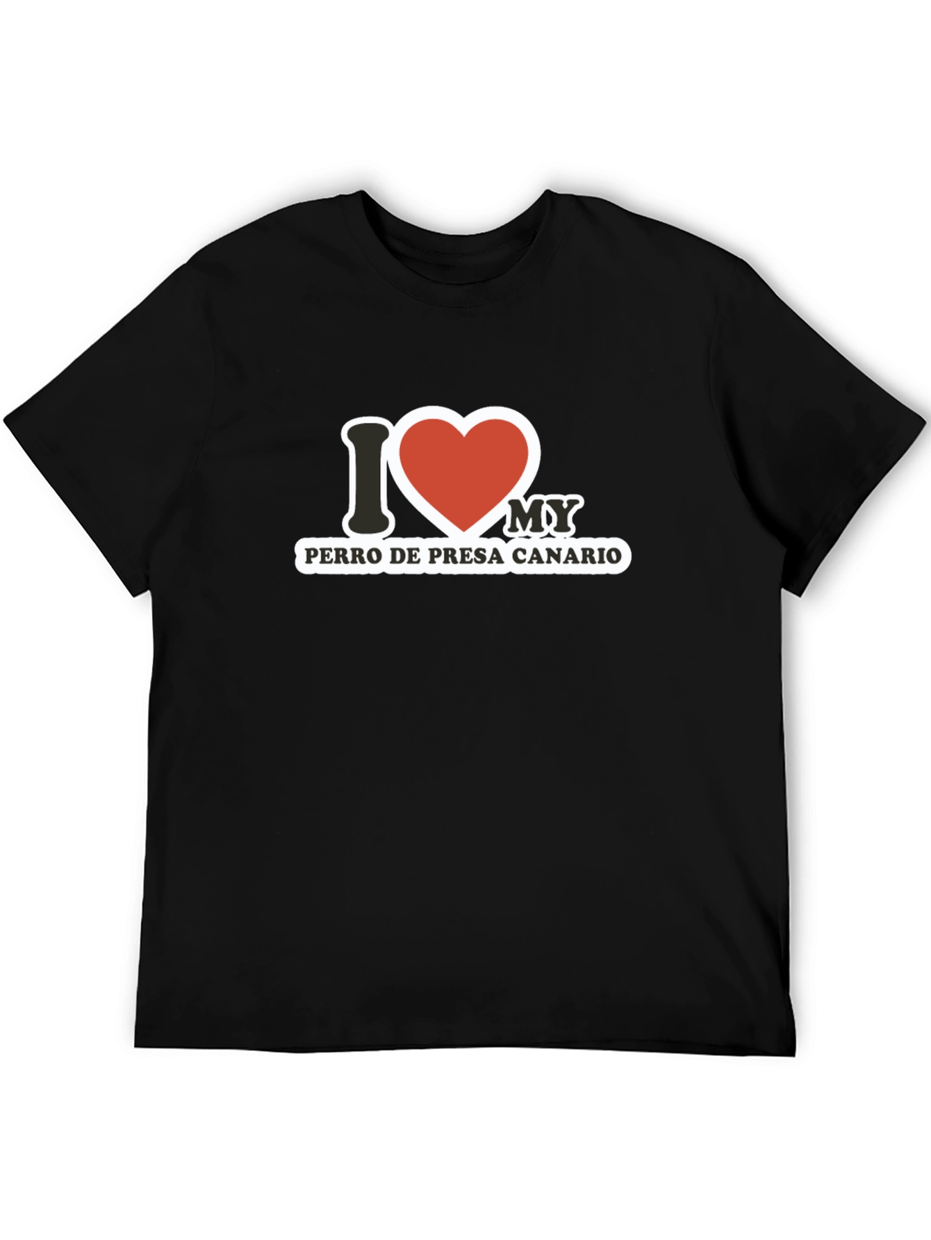 I Love My Perro De Presa Canario T-Shirt