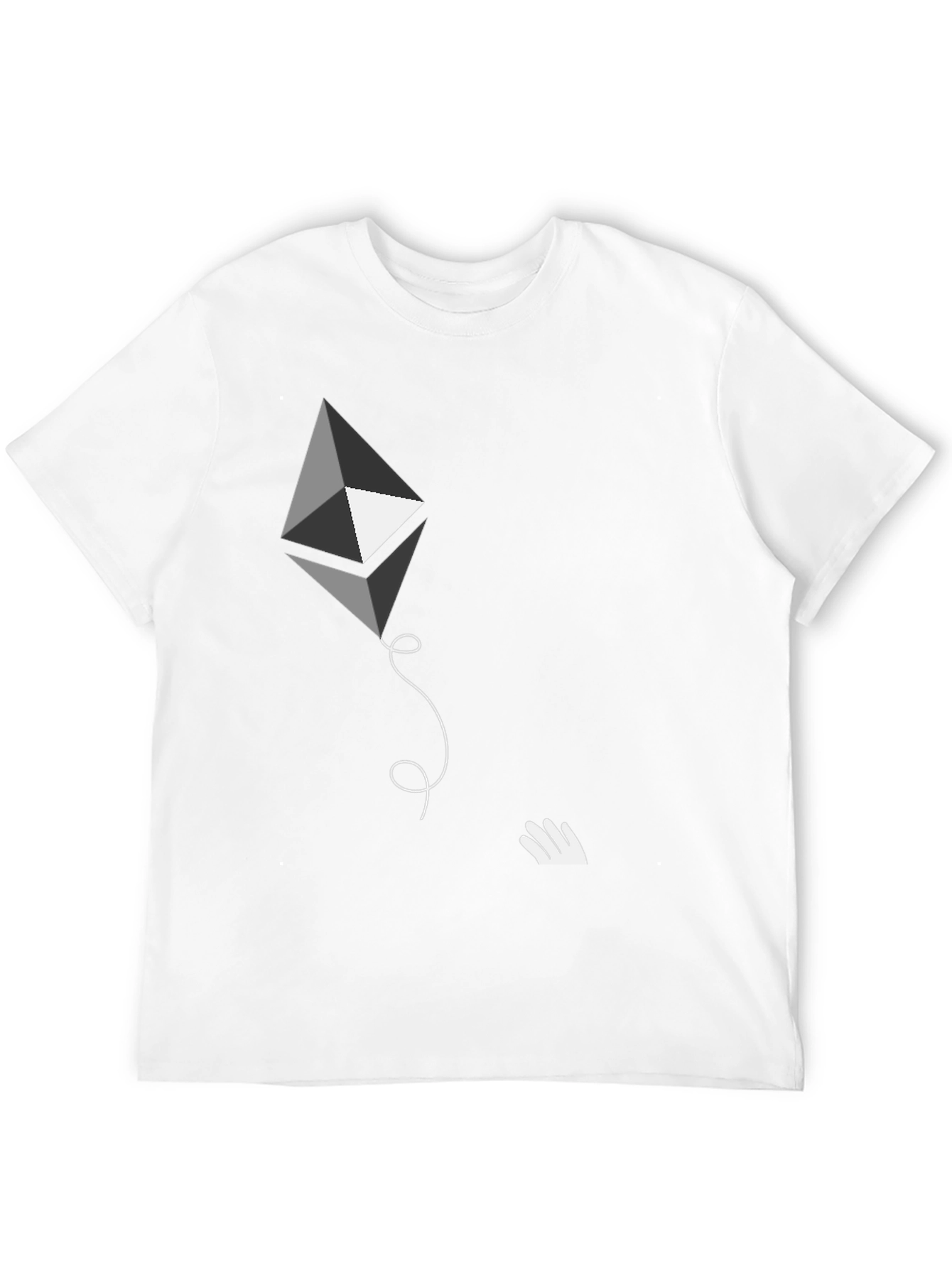 Ethereum Kite Black T-Shirt
