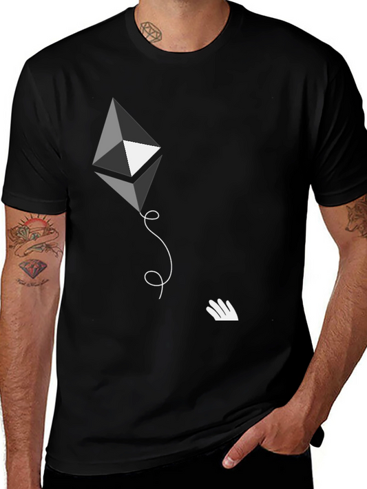 Ethereum Kite Black T-Shirt