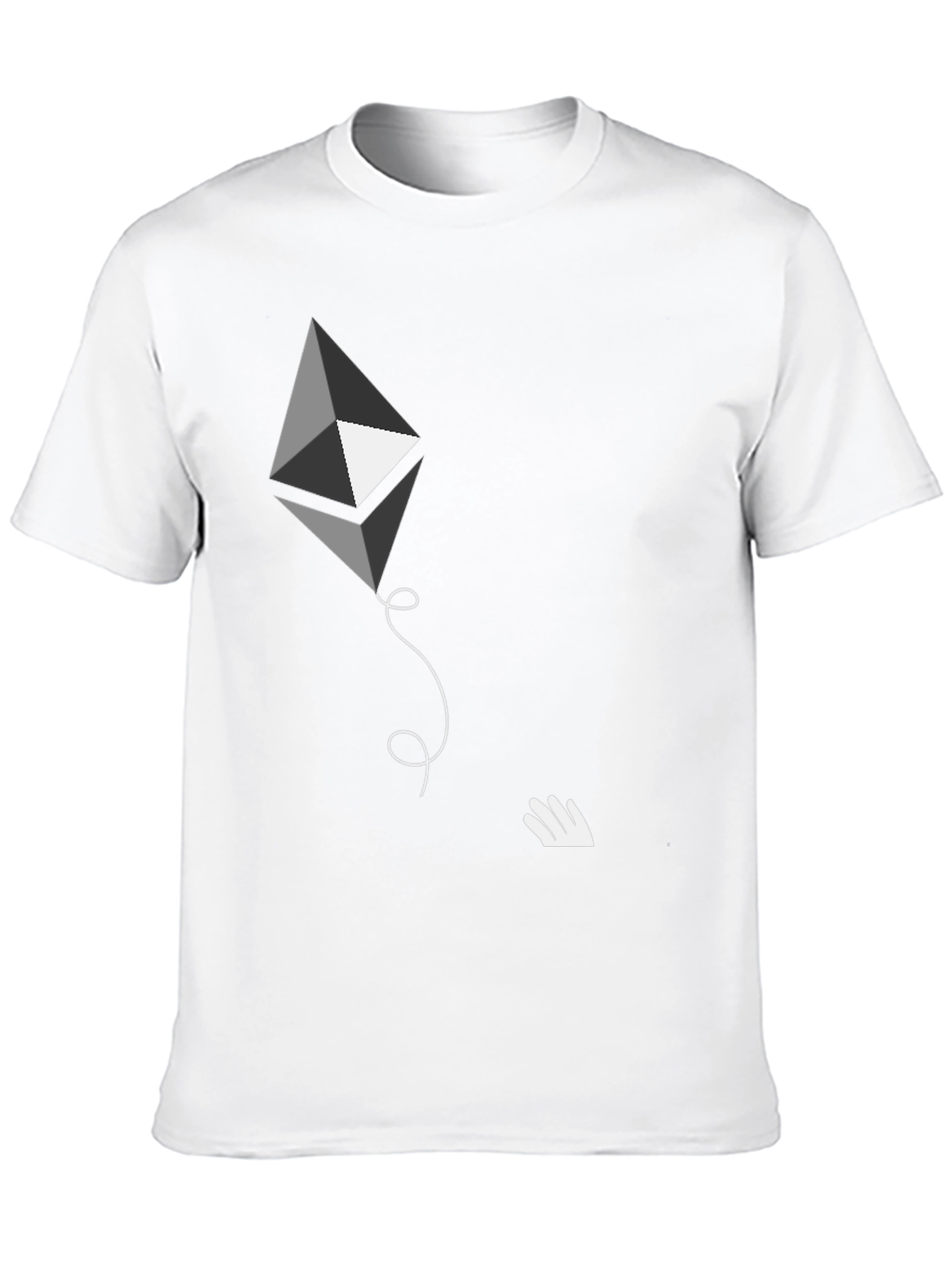 Ethereum Kite Black T-Shirt