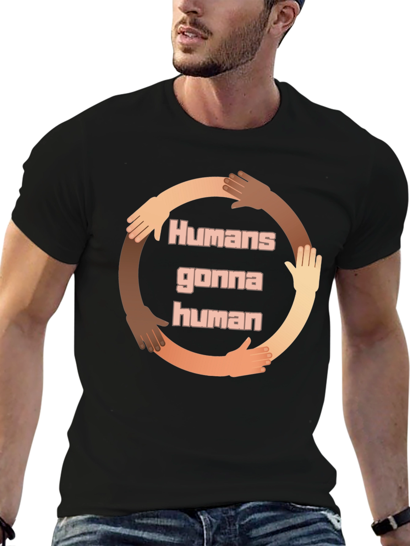 Humans Gonna Human Diversity T-Shirt