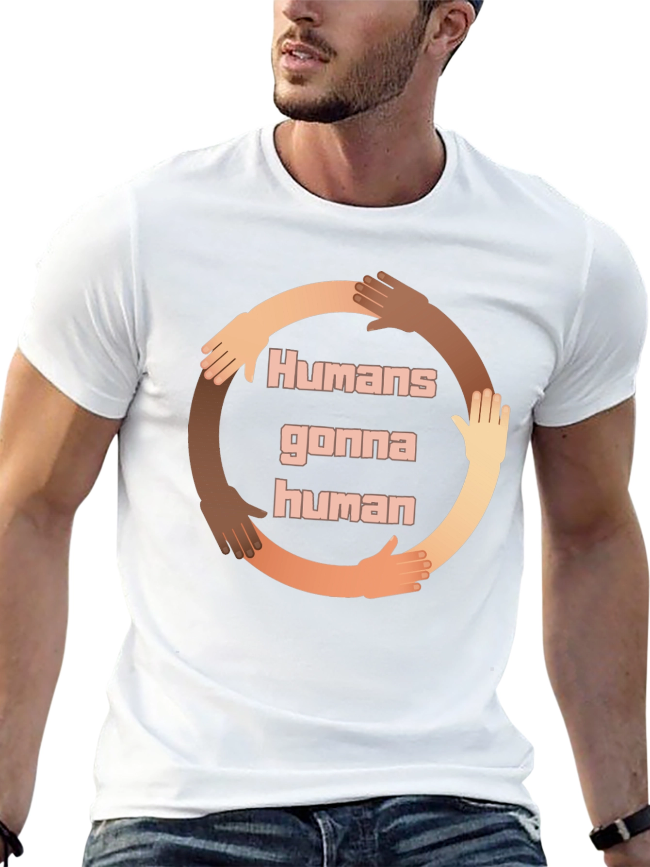 Humans Gonna Human Diversity T-Shirt