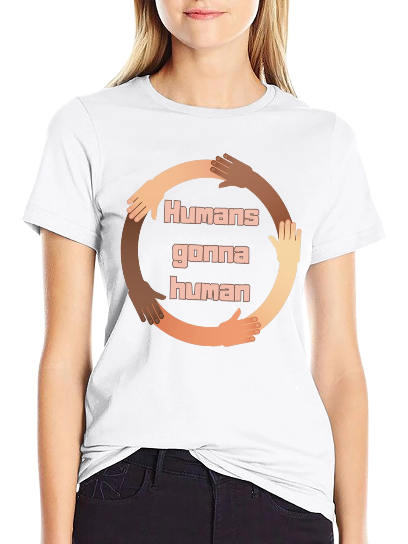 Humans Gonna Human Diversity T-Shirt