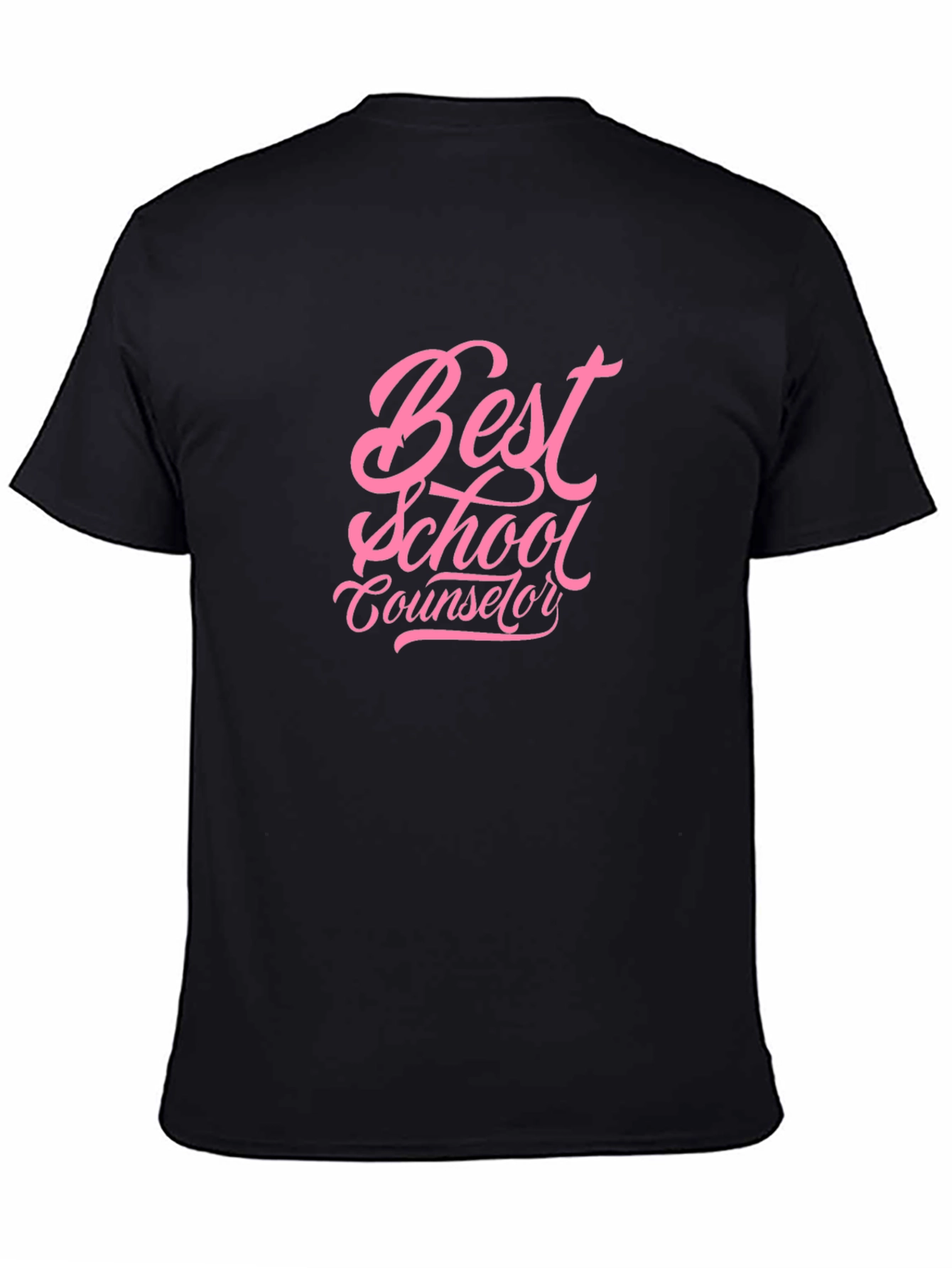 Best School Counselor Black T-Shirt