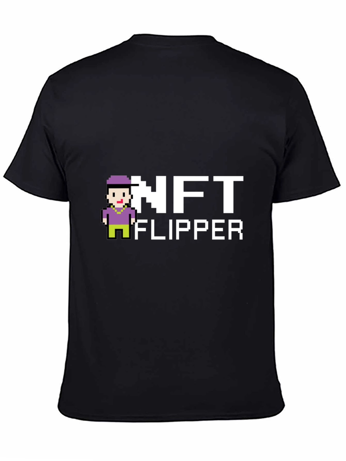 NFT Flipper Black T-Shirt