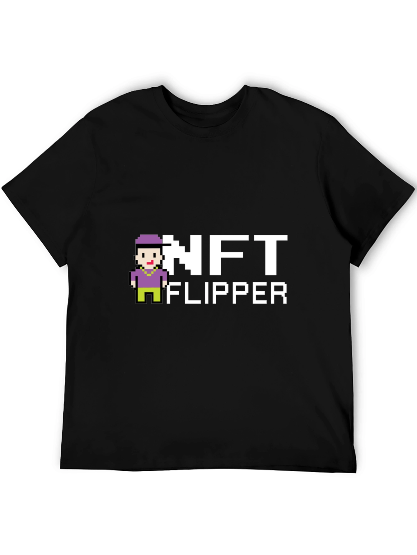 NFT Flipper Black T-Shirt