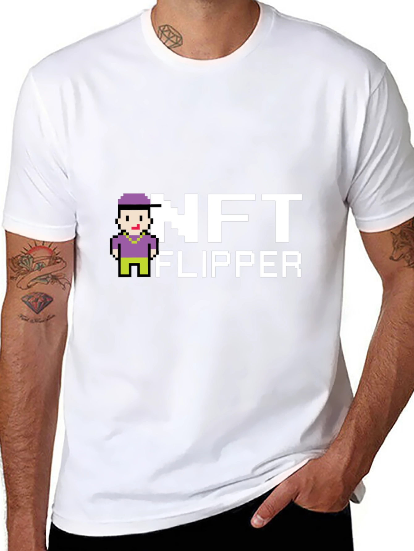 NFT Flipper Black T-Shirt