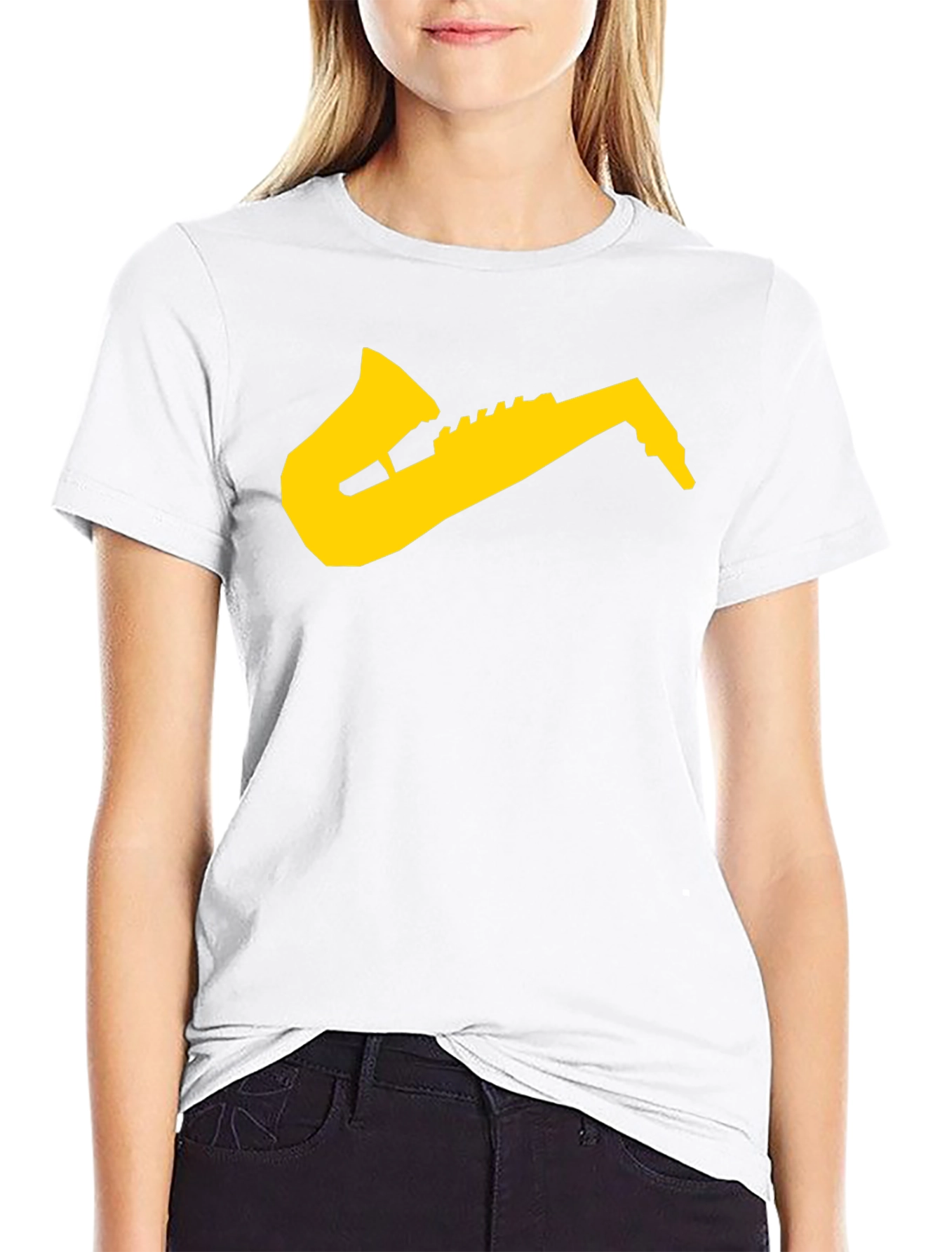 Saxophone Graphic Tee - Musician T-Shirt