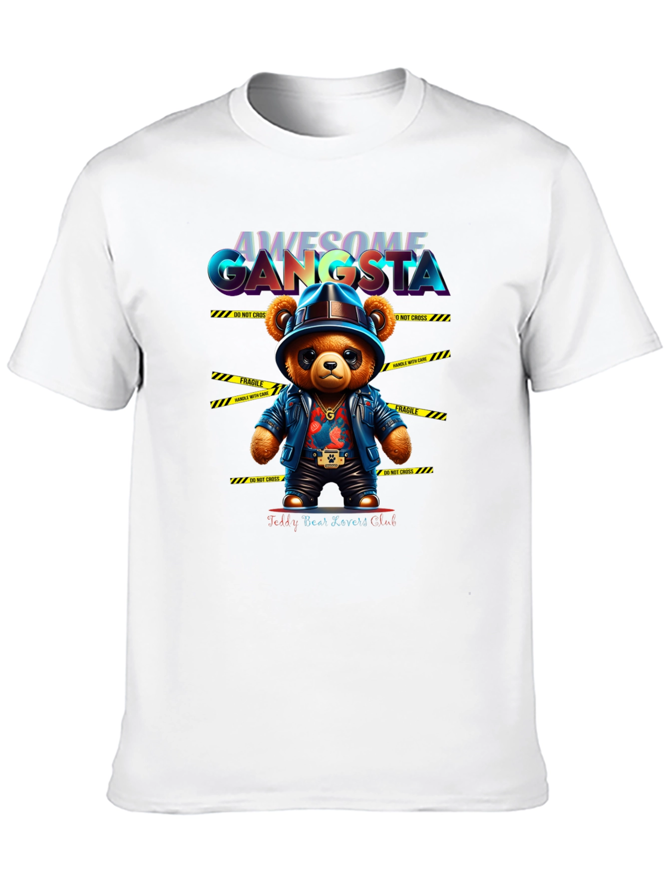 Awesome Gangsta Teddy Bear T-Shirt