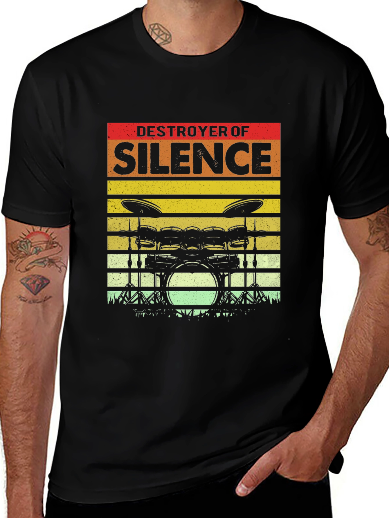 Destroyer of Silence Drummer T-Shirt