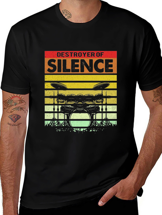 Destroyer of Silence Drummer T-Shirt