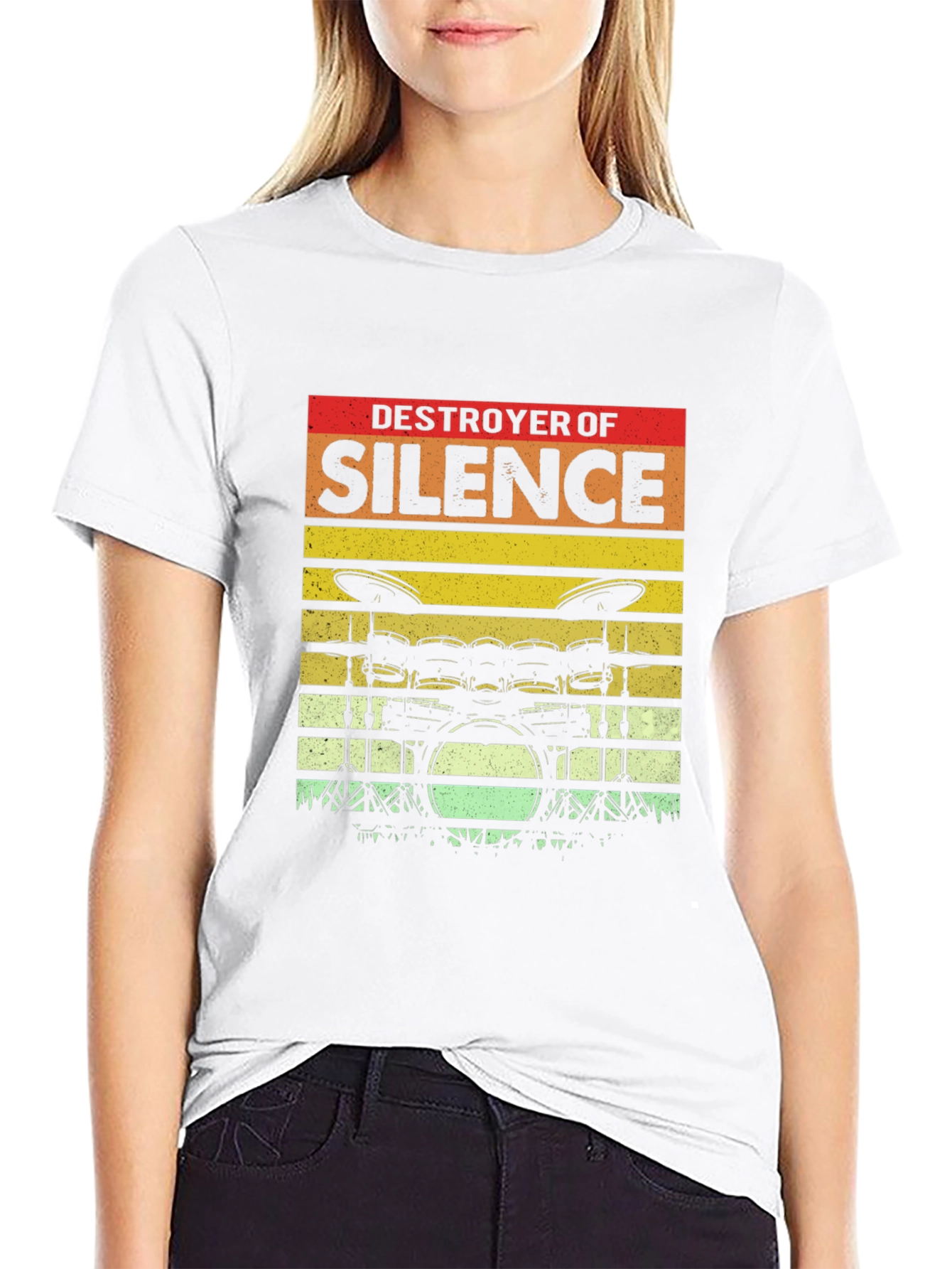 Destroyer of Silence Drummer T-Shirt