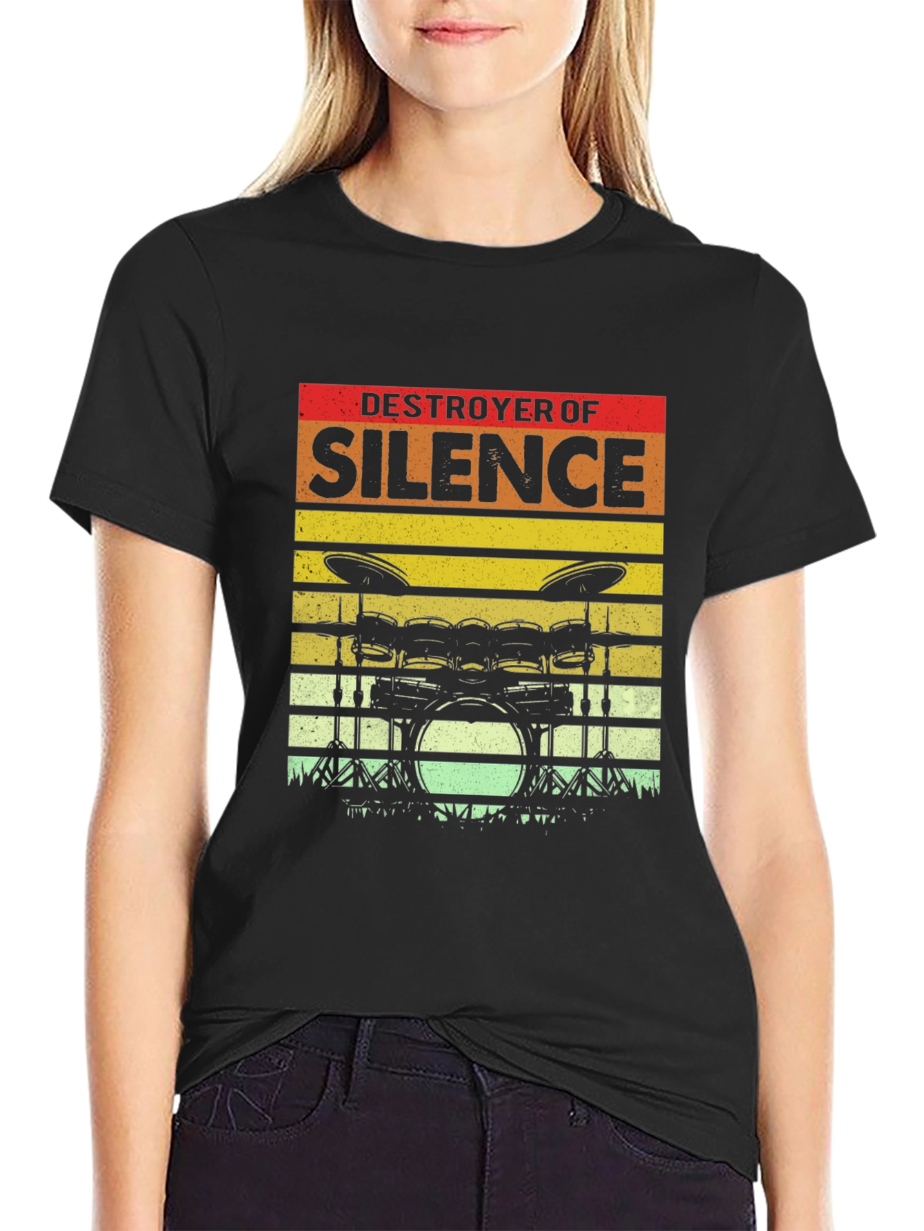 Destroyer of Silence Drummer T-Shirt