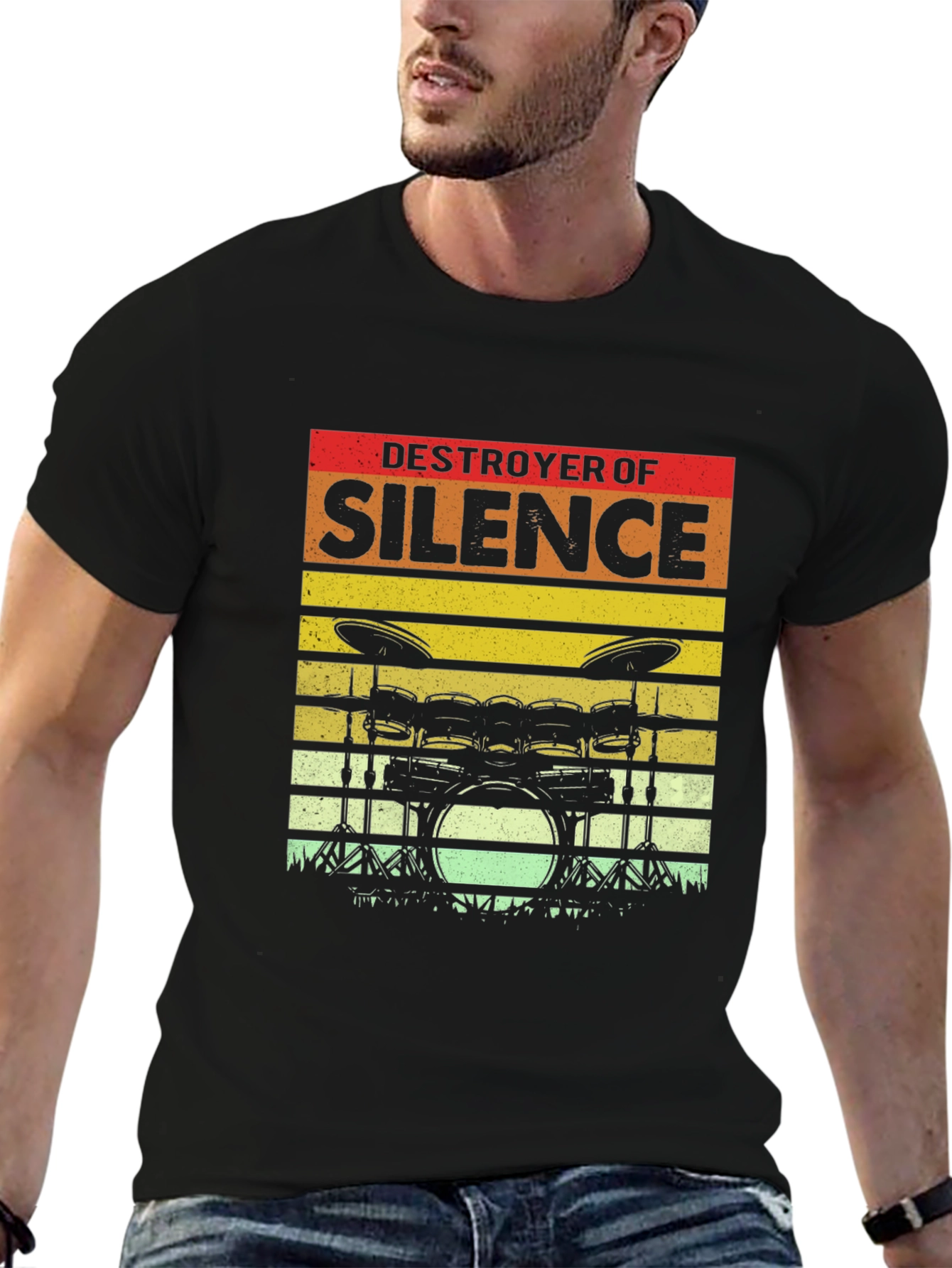 Destroyer of Silence Drummer T-Shirt