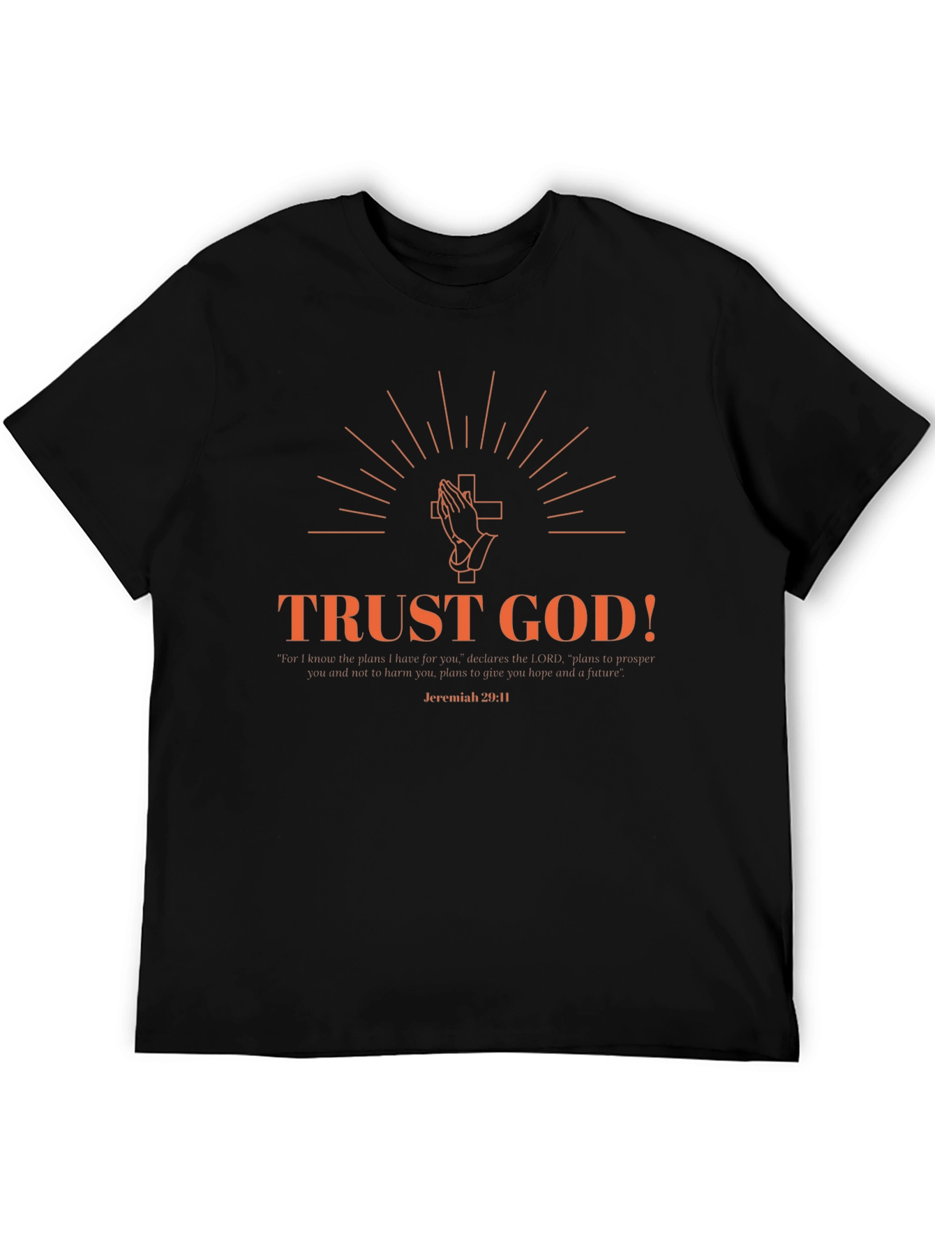 Trust God T-Shirt - Faith Inspired Tee