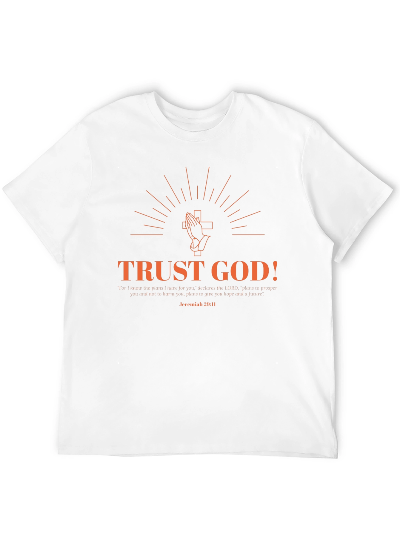Trust God T-Shirt - Faith Inspired Tee