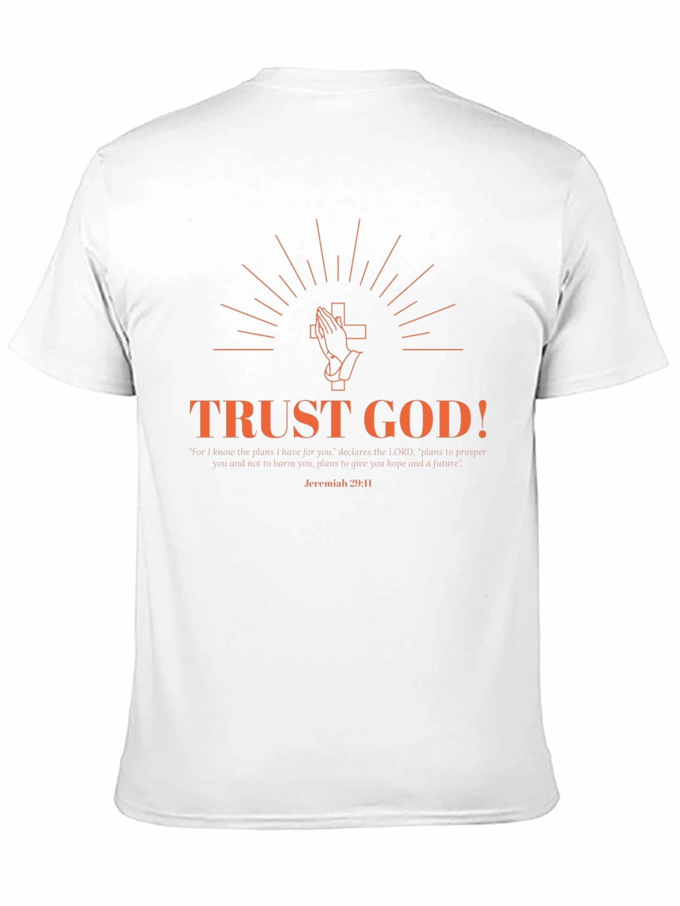 Trust God T-Shirt - Faith Inspired Tee