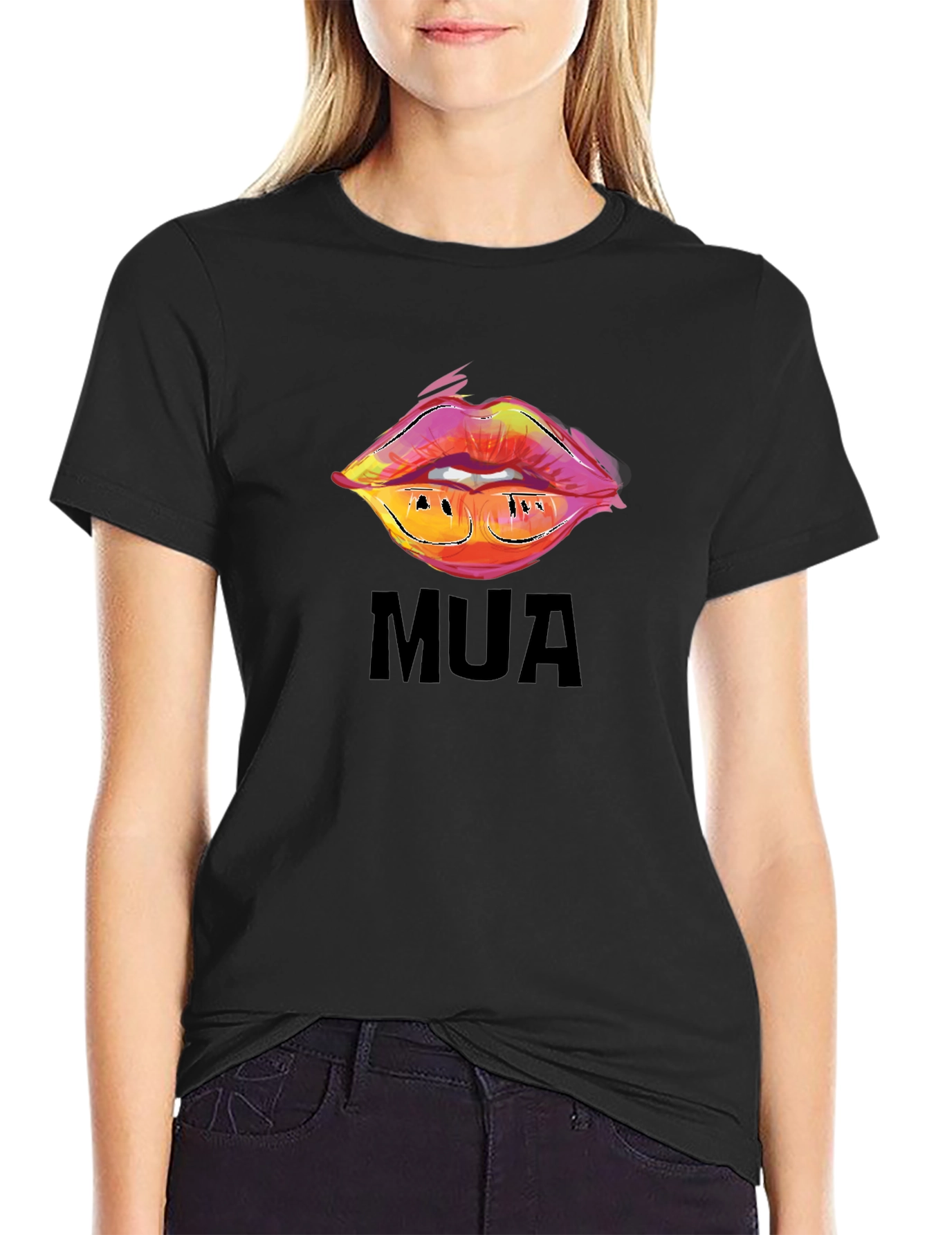 MUA Lips Graphic Tee - Stylish & Trendy