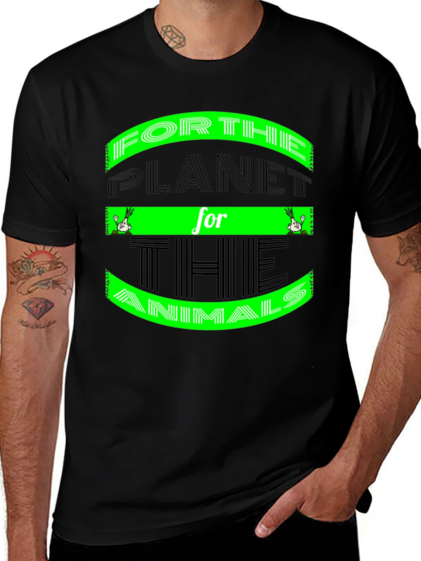 For The Planet & Animals Graphic Tee