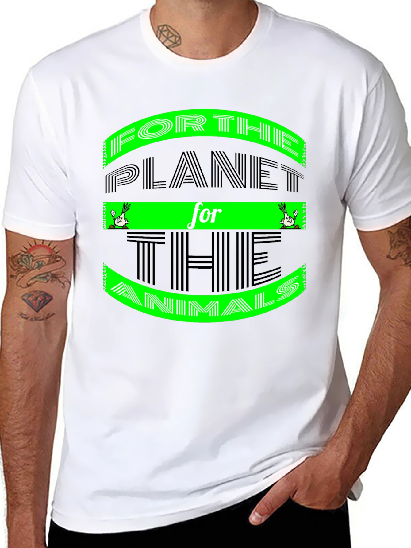 For The Planet & Animals Graphic Tee