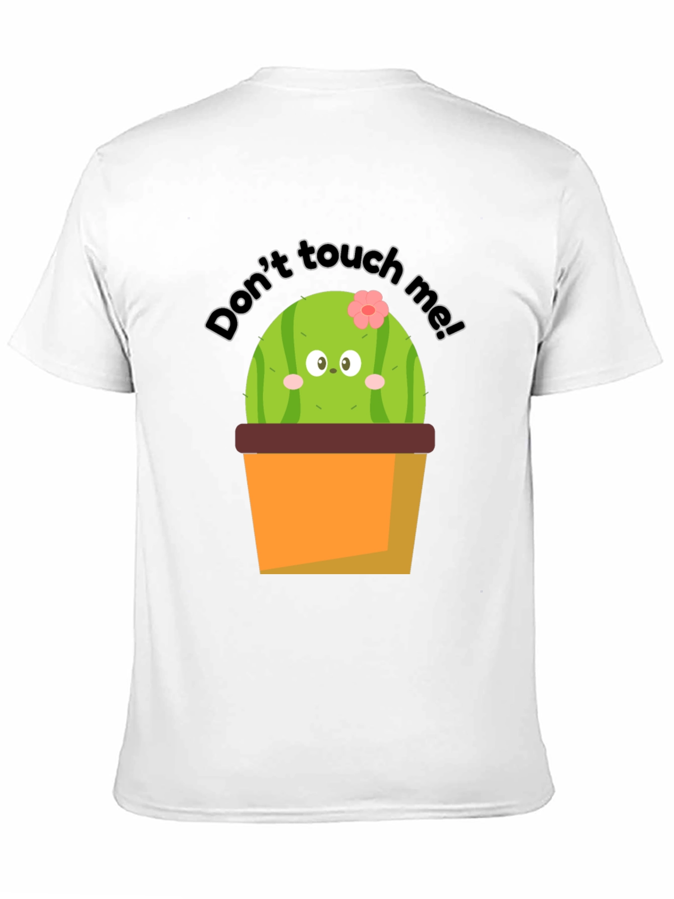 Cute Cactus Graphic Tee - Dont Touch Me!