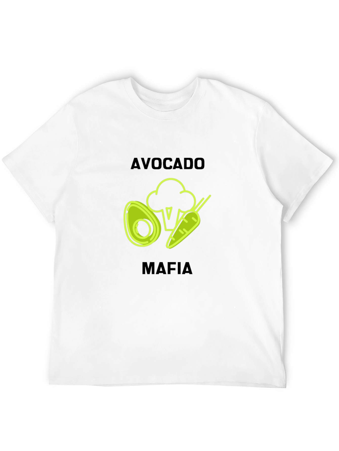 Avocado Mafia Black Graphic T-Shirt