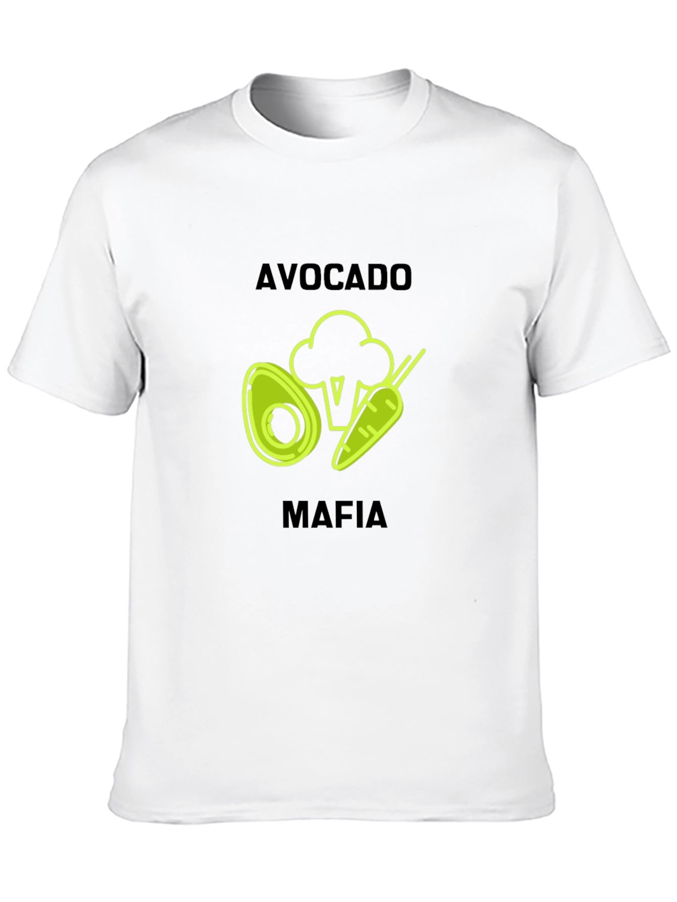 Avocado Mafia Black Graphic T-Shirt