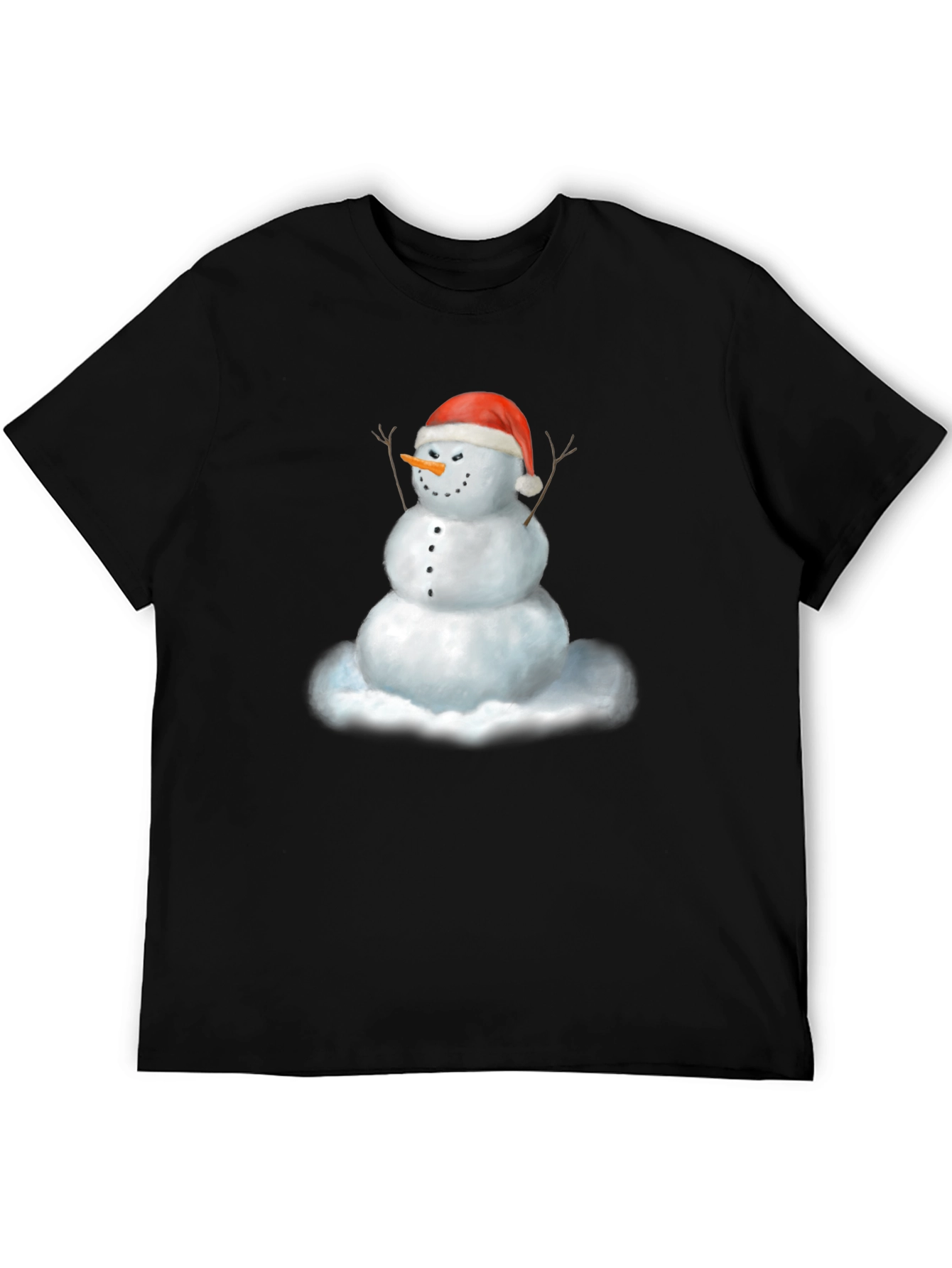 Festive Snowman Graphic Tee