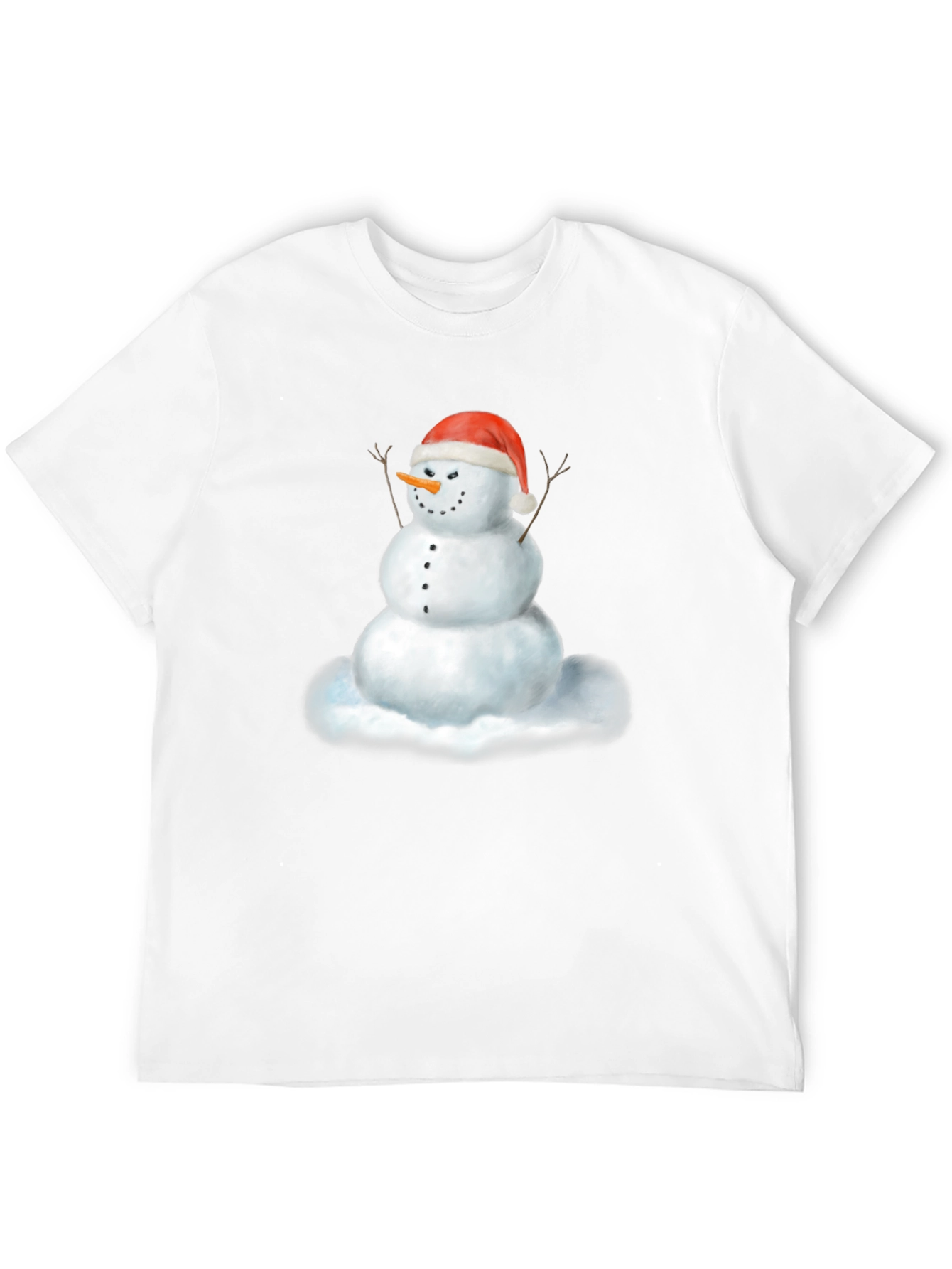 Festive Snowman Graphic Tee