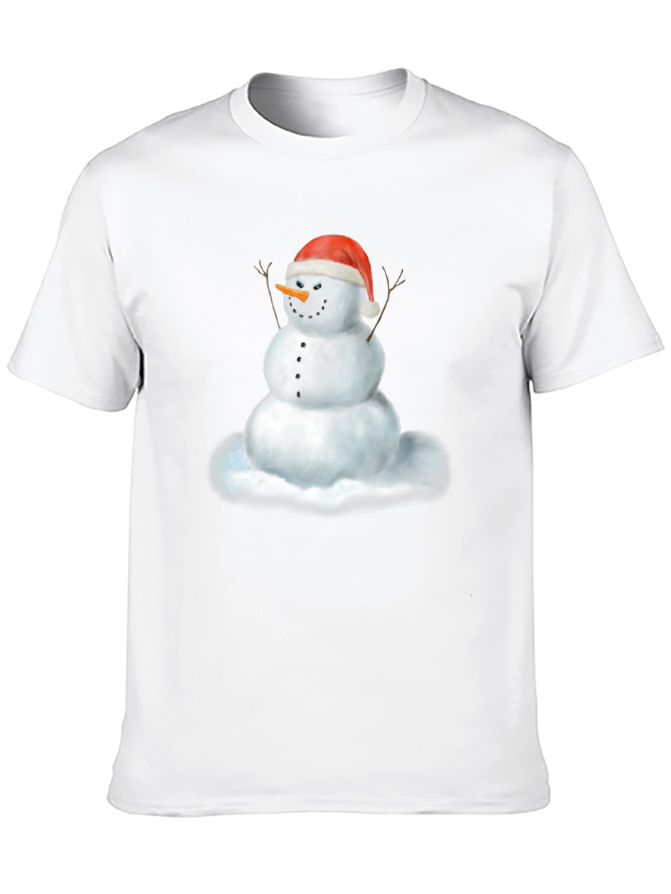 Festive Snowman Graphic Tee