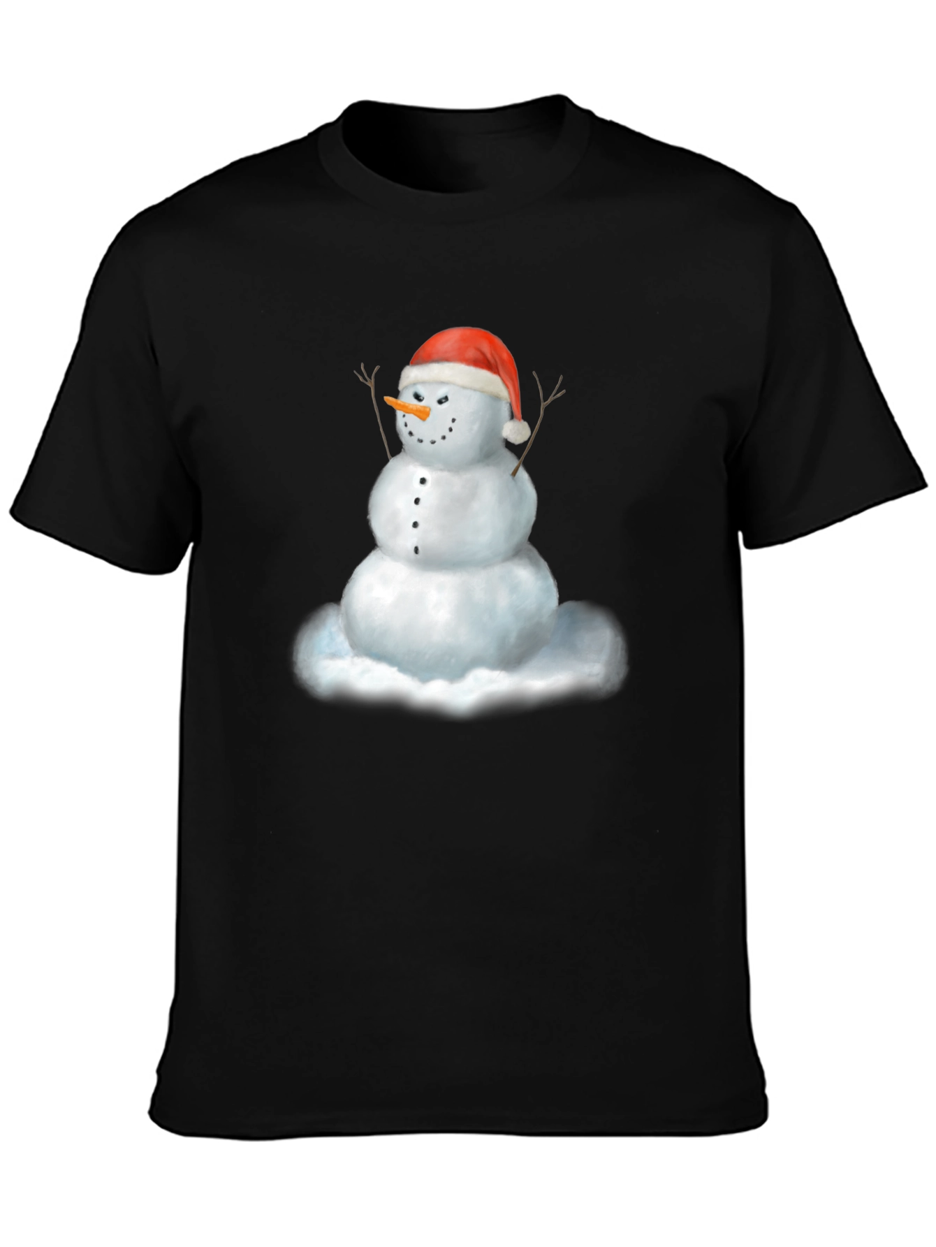 Festive Snowman Graphic Tee