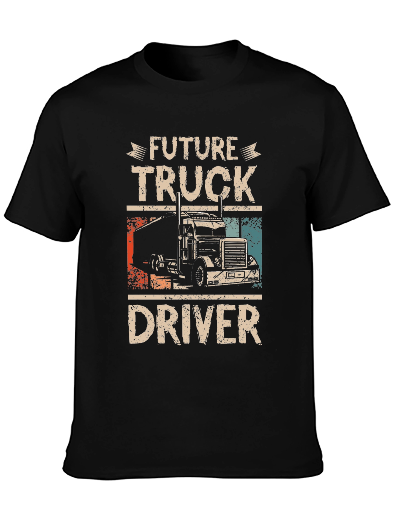 Future Truck Driver T-Shirt - Cool Truck Graphic Tee