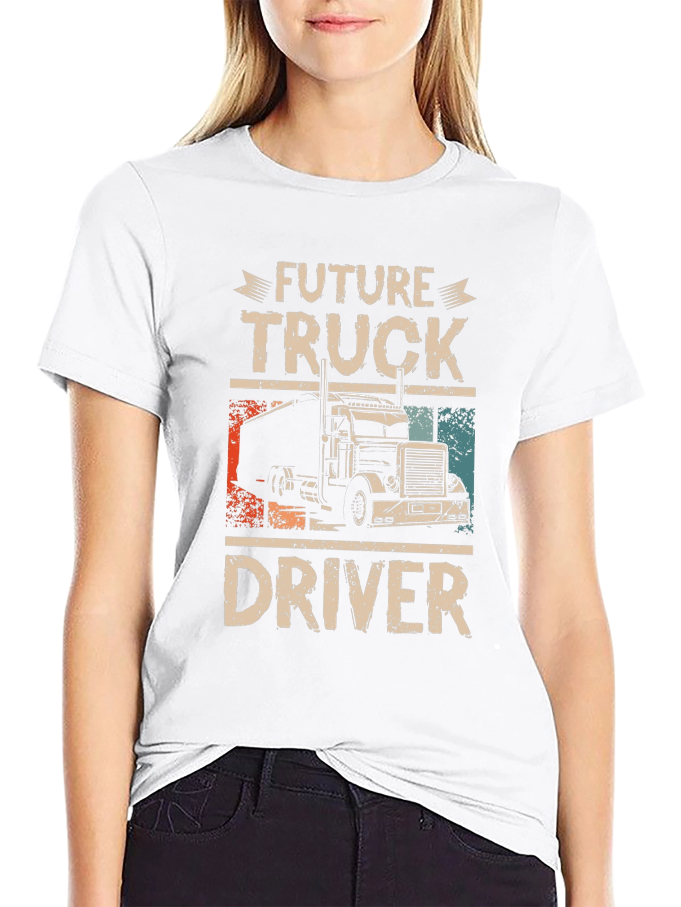 Future Truck Driver T-Shirt - Cool Truck Graphic Tee