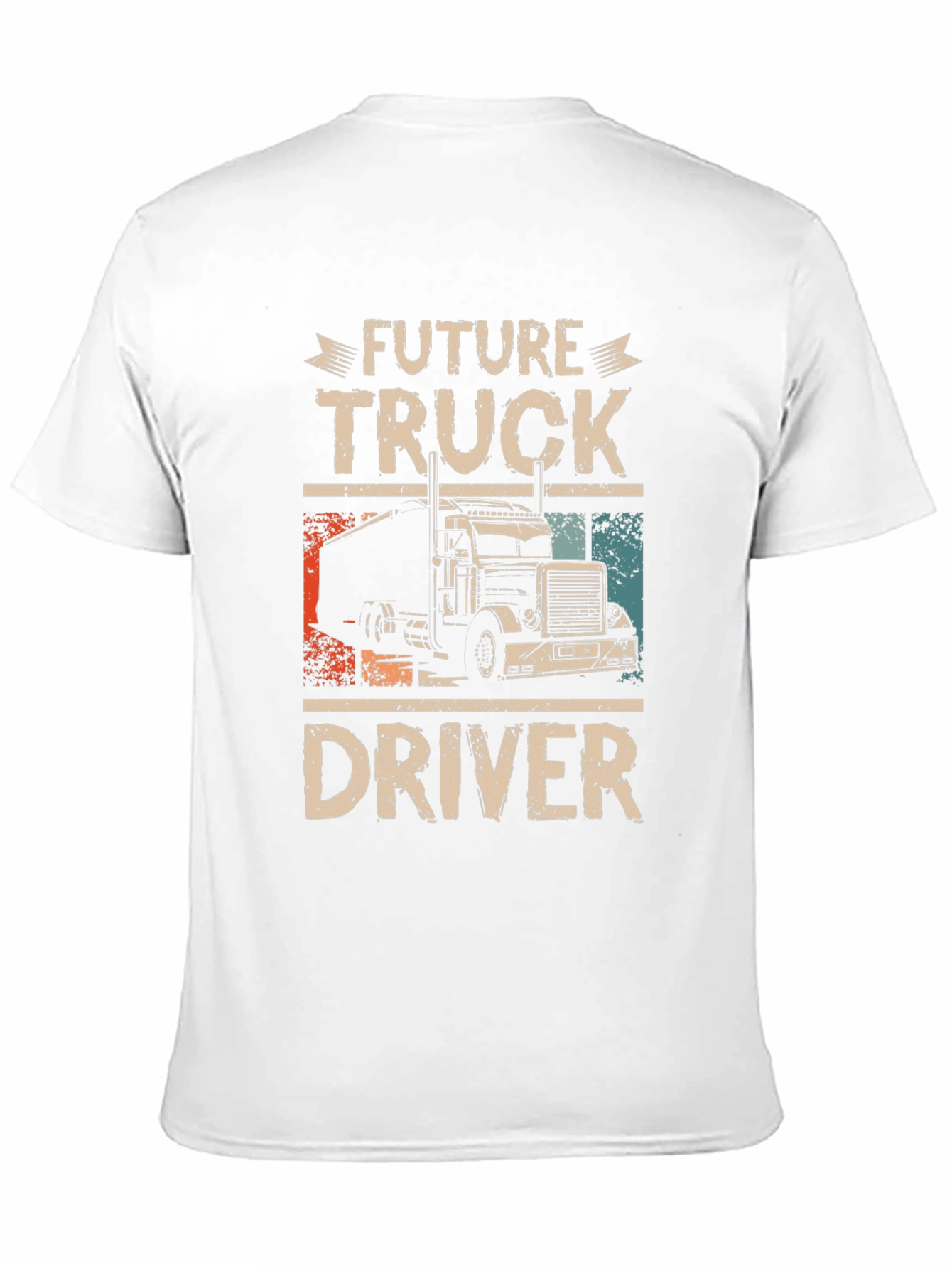 Future Truck Driver T-Shirt - Cool Truck Graphic Tee