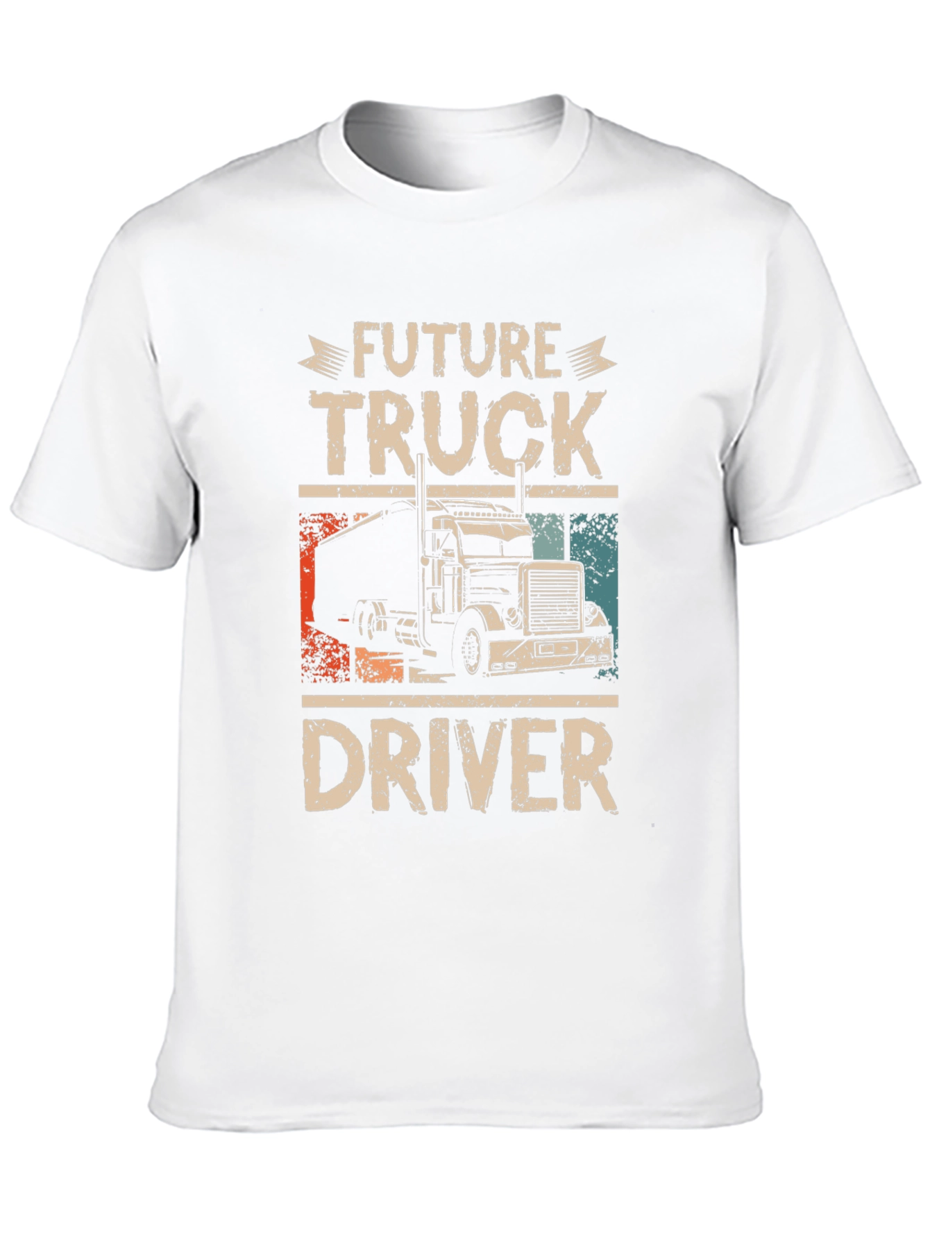 Future Truck Driver T-Shirt - Cool Truck Graphic Tee