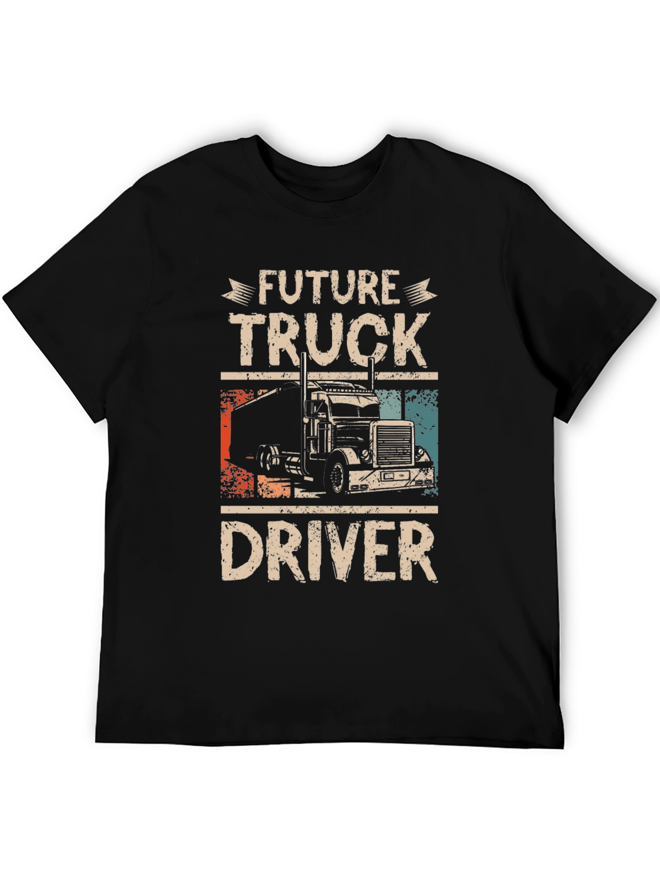 Future Truck Driver T-Shirt - Cool Truck Graphic Tee