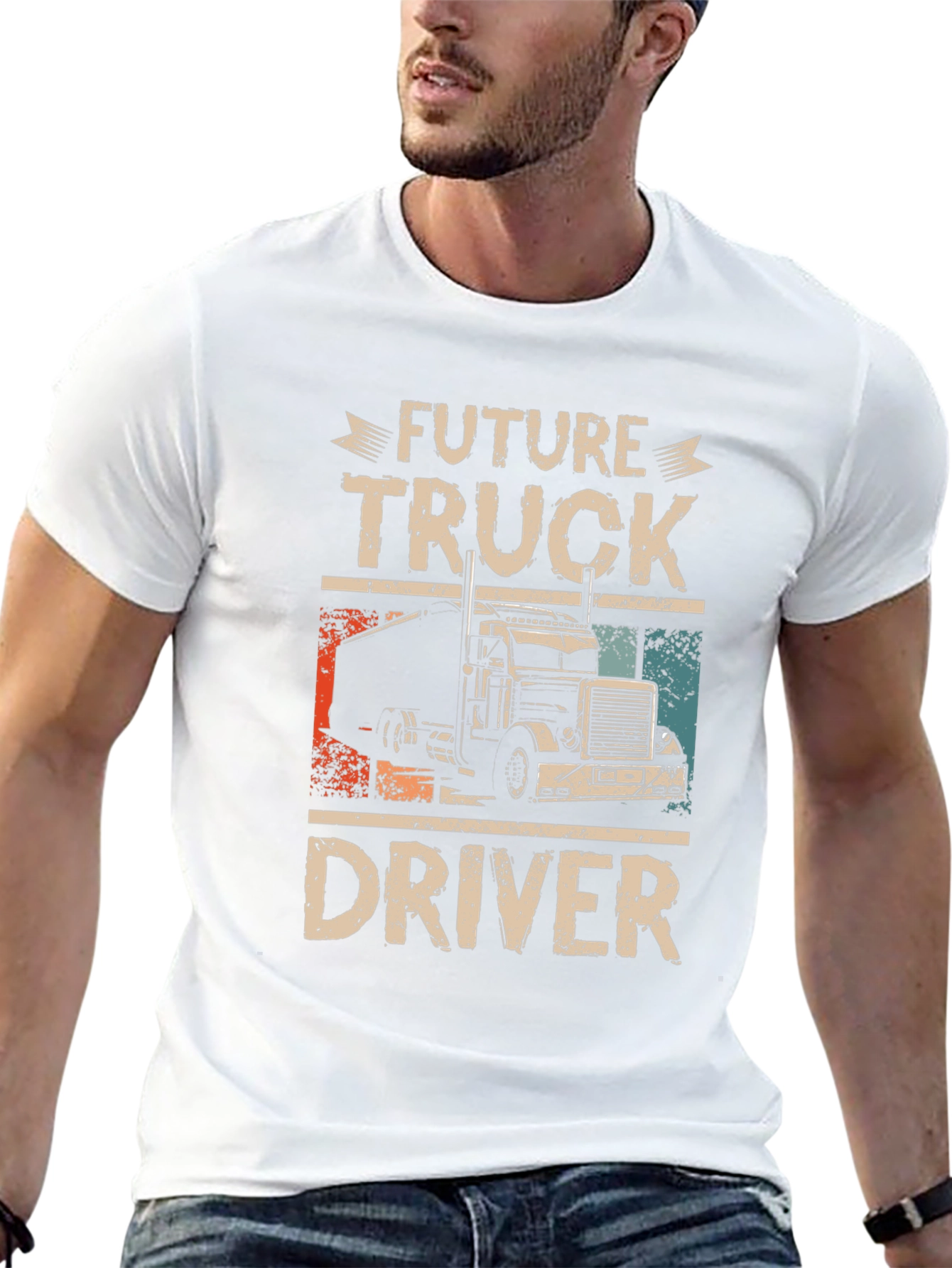 Future Truck Driver T-Shirt - Cool Truck Graphic Tee