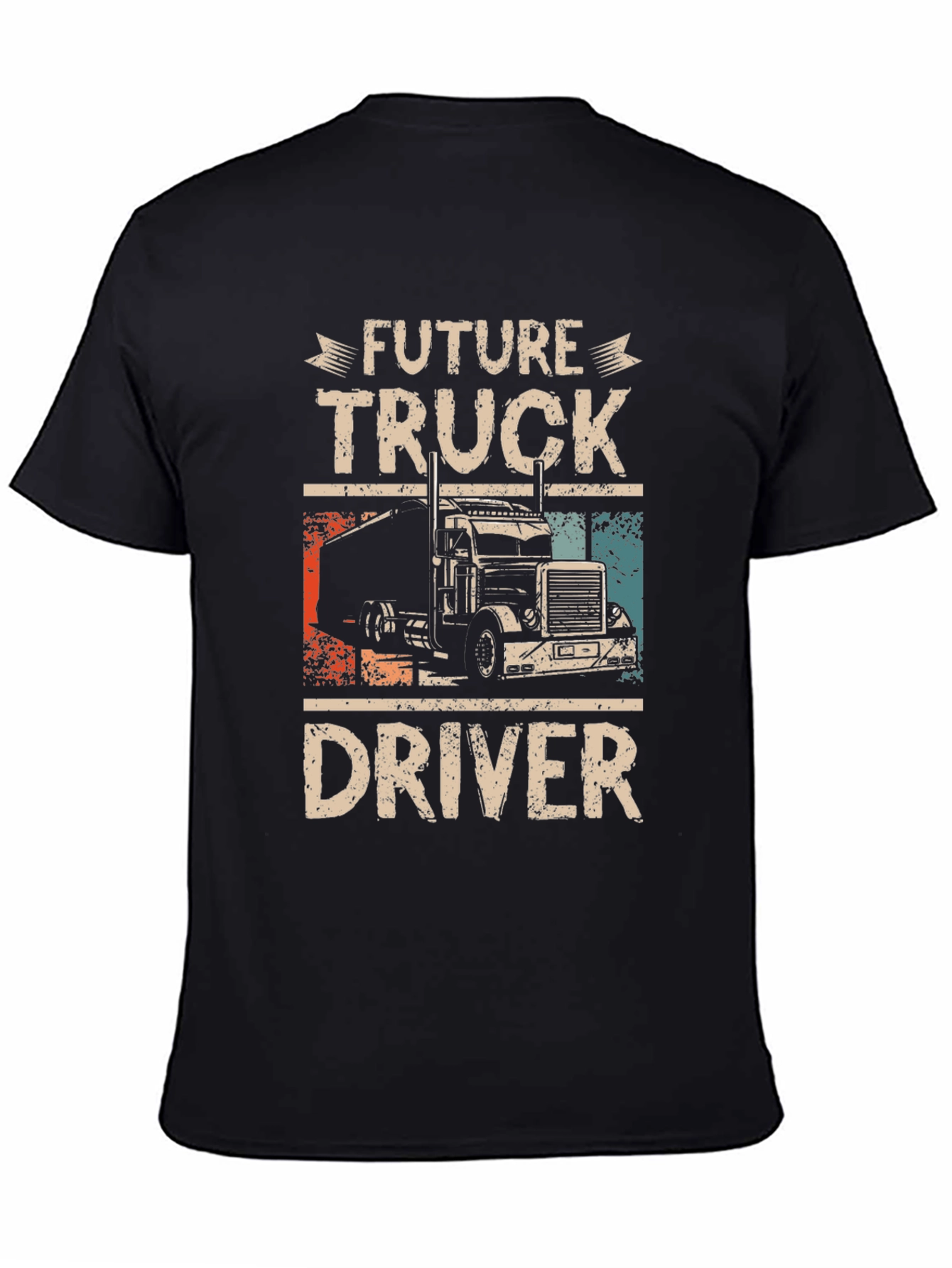 Future Truck Driver T-Shirt - Cool Truck Graphic Tee