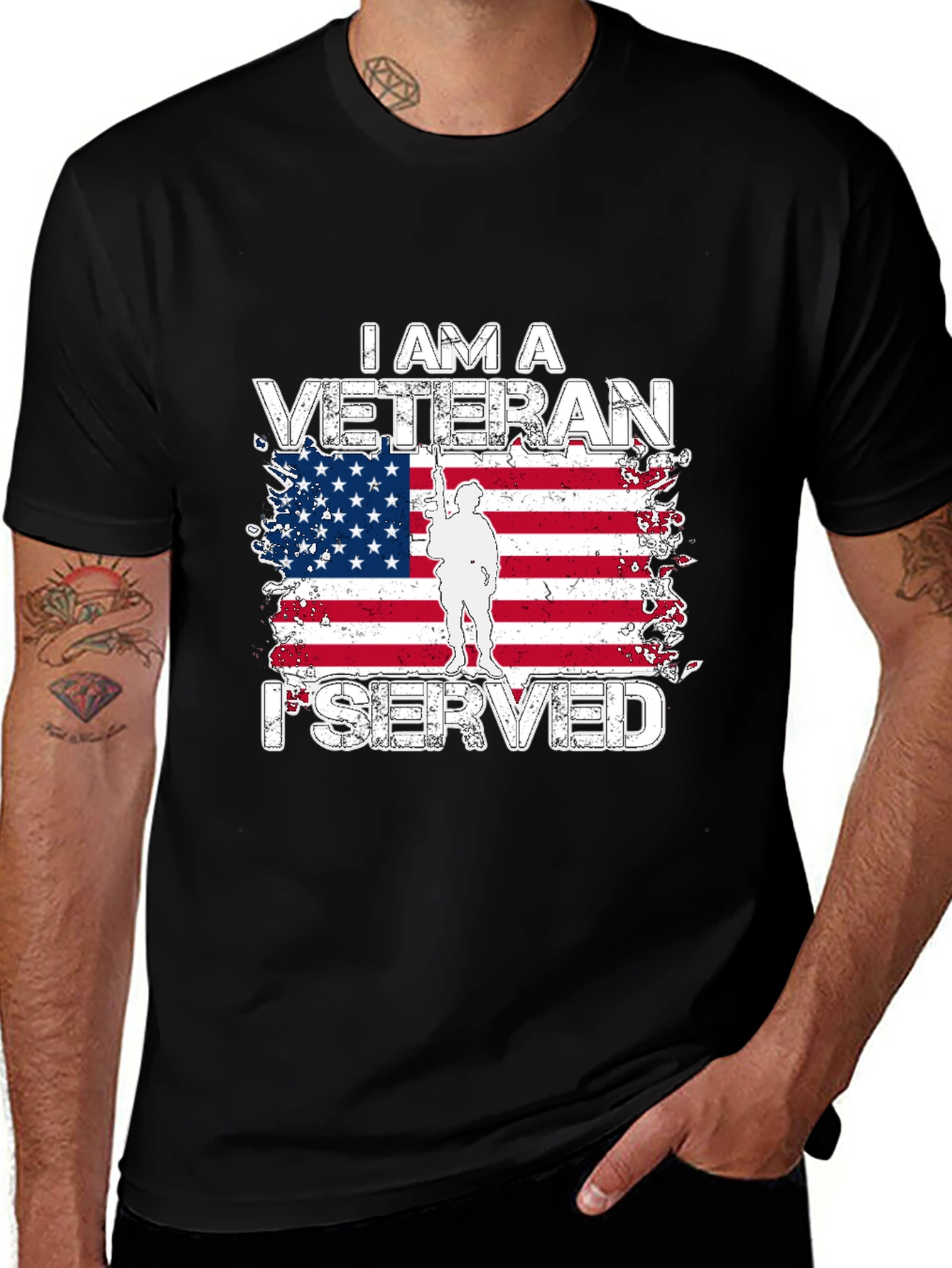 I am a Veteran I Served T-Shirt