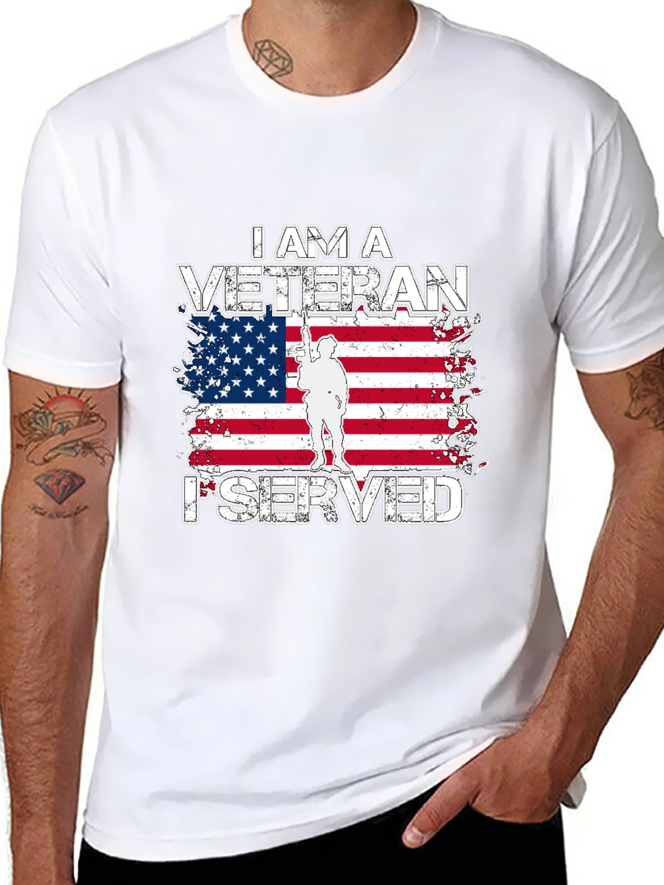 I am a Veteran I Served T-Shirt