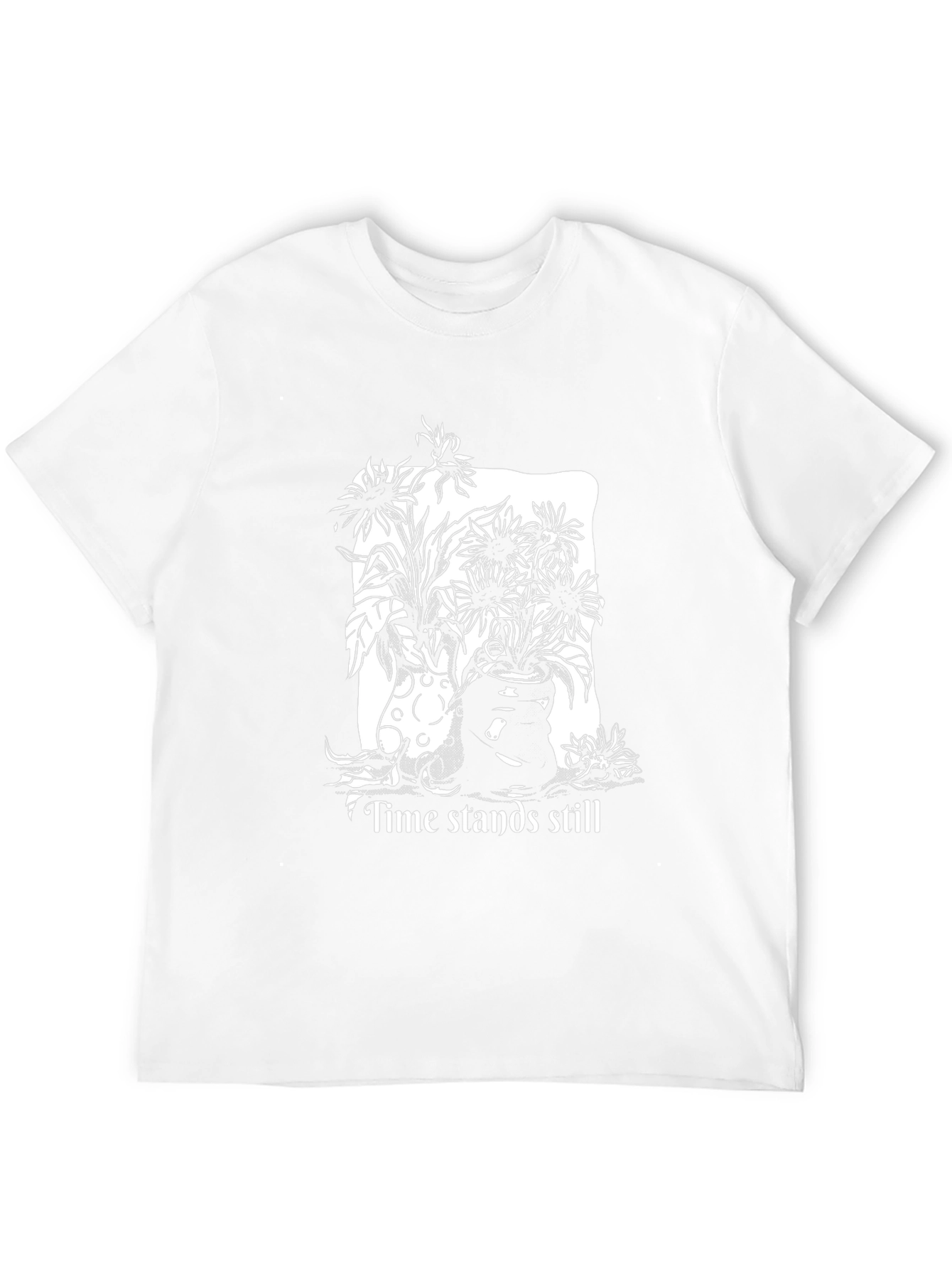 Time Stands Still Graphic Tee - Black