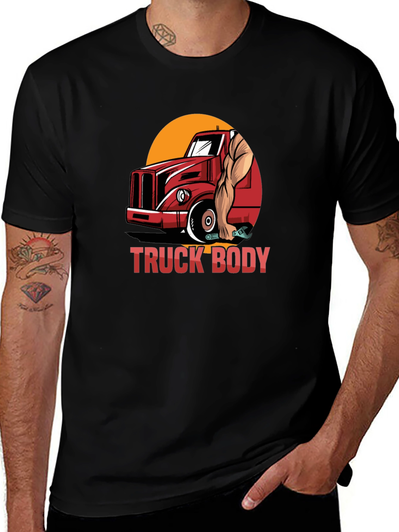 Truck Body Graphic Tee