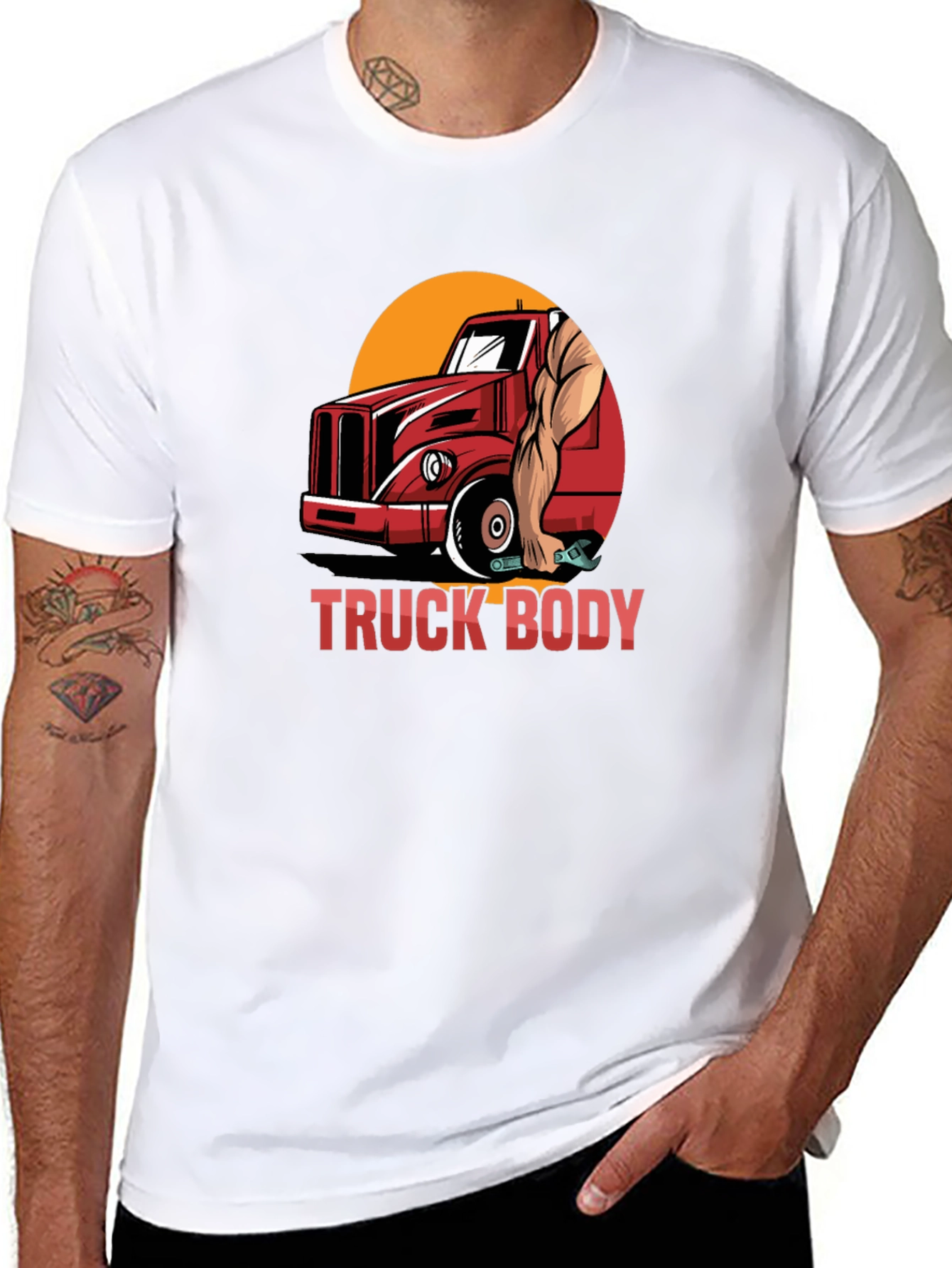 Truck Body Graphic Tee