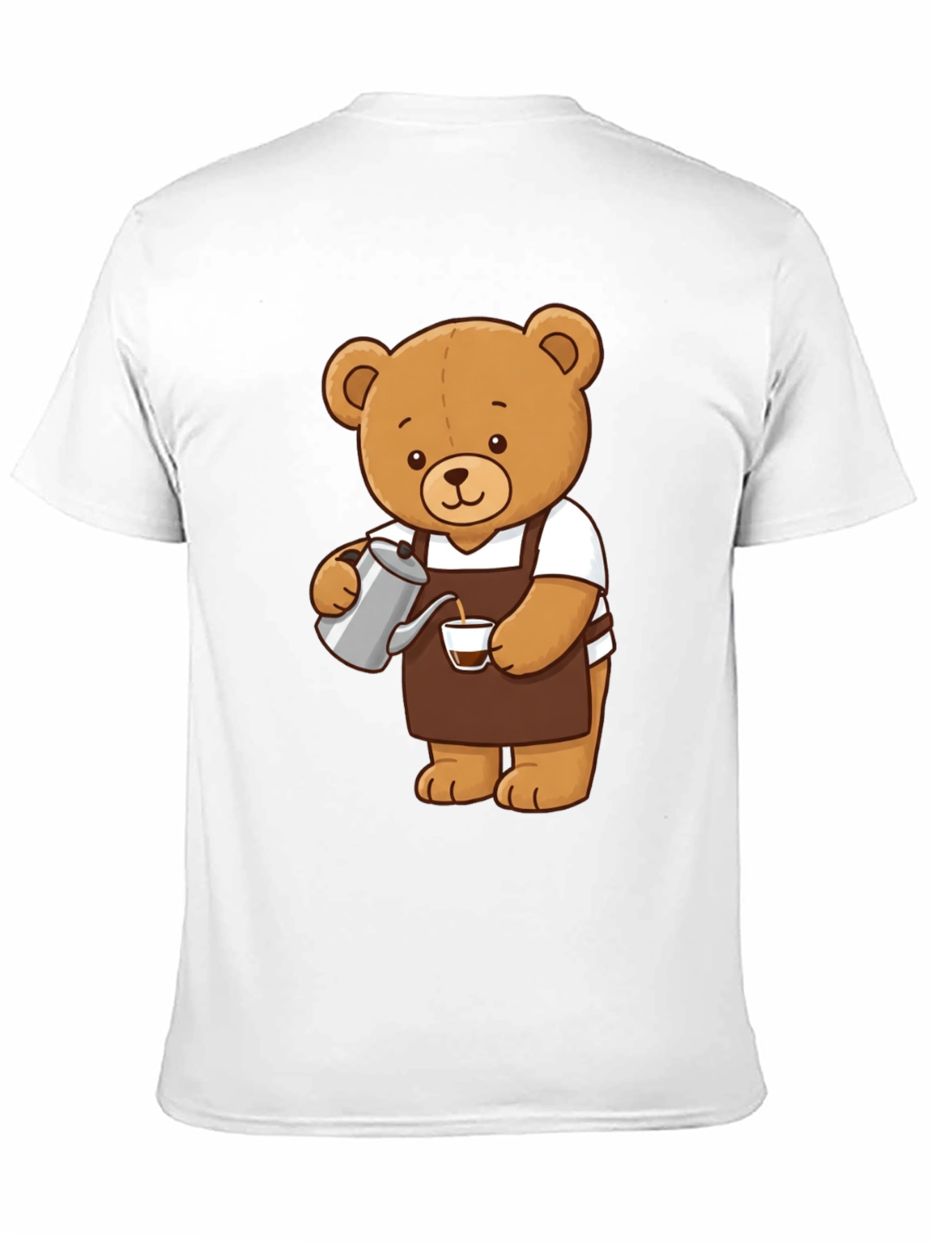 Barista Bear T-Shirt: Coffee Lovers Tee