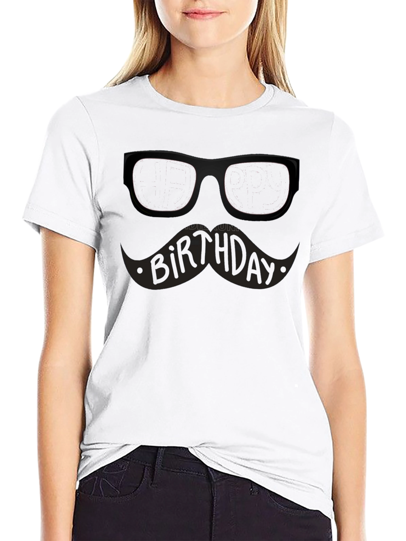 Birthday Mustache T-Shirt